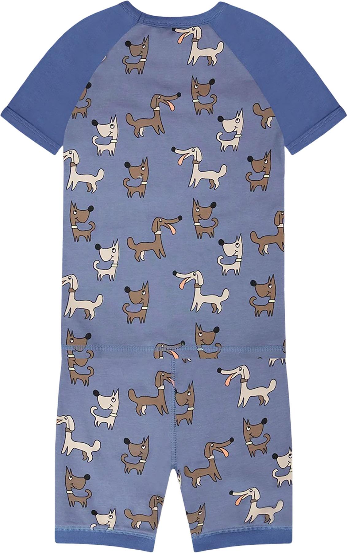 Product gallery image number 5 for product Printed Organic Cotton Two-Piece Pyjama Set - Big Boy