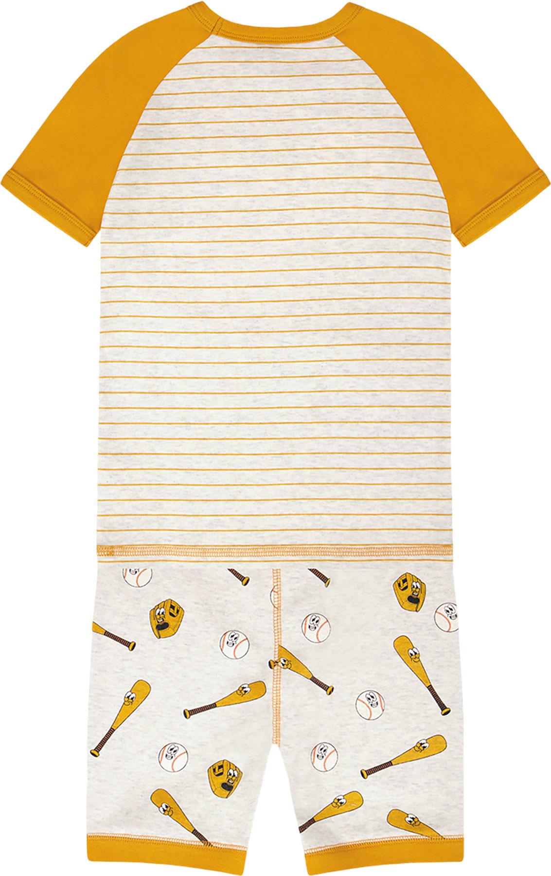 Product gallery image number 2 for product Printed Organic Cotton Two-Piece Pyjama Set - Big Boy
