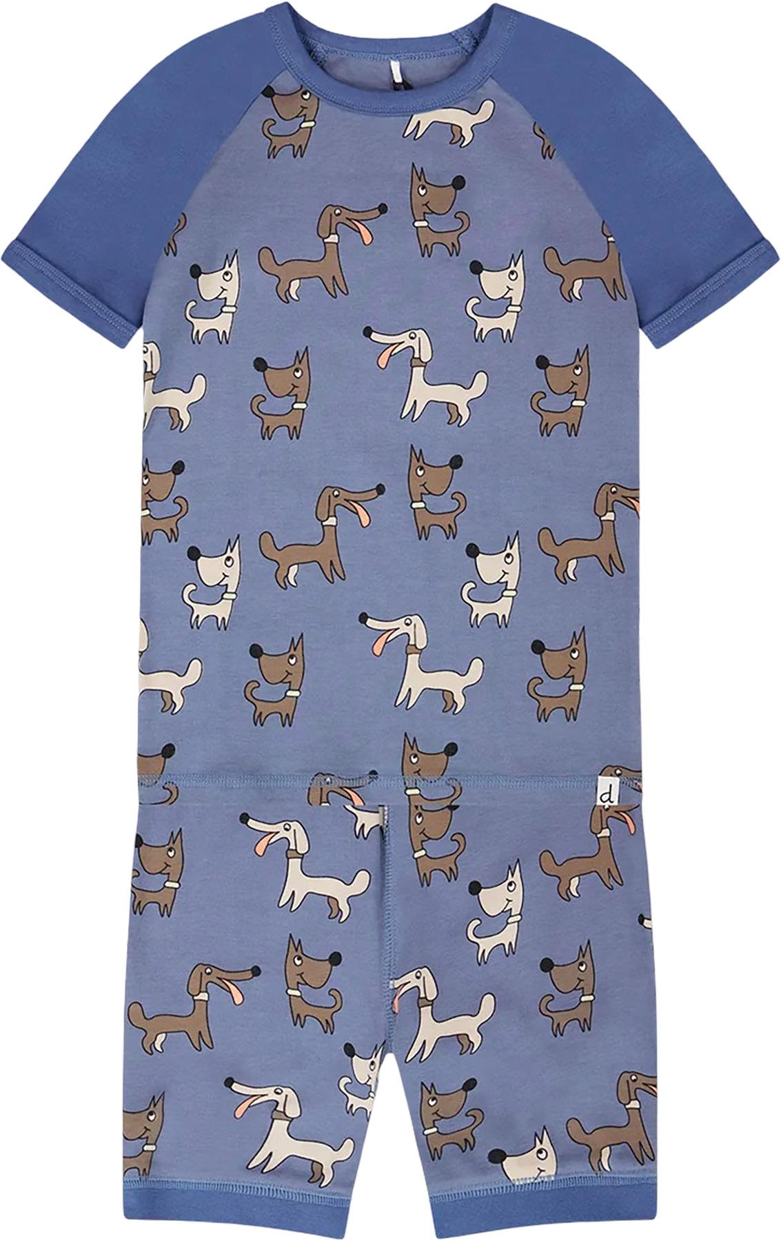 Product image for Printed Organic Cotton Two-Piece Pyjama Set - Big Boy