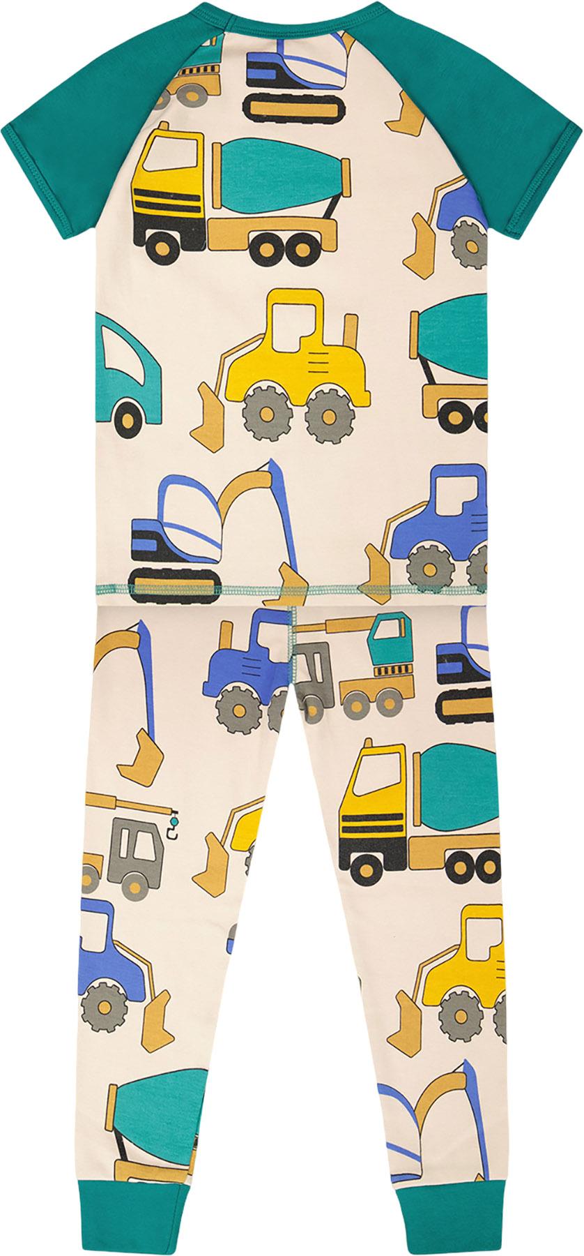 Product gallery image number 2 for product Printed Organic Cotton Two-Piece Pyjama Set - Baby Boy
