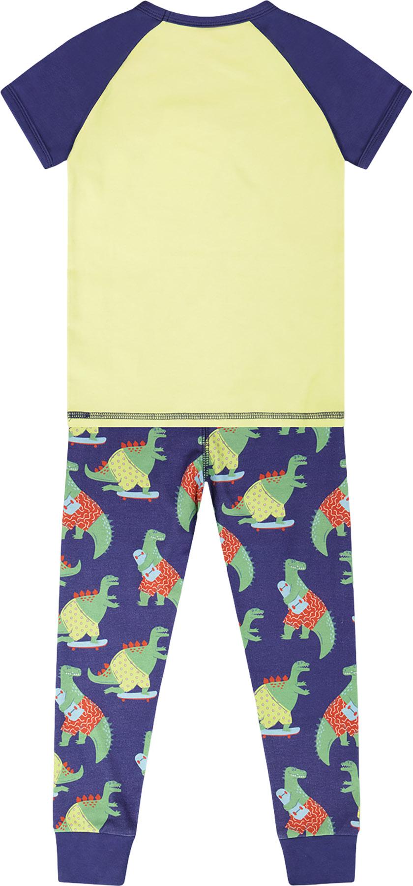 Product gallery image number 3 for product Printed Organic Cotton Two-Piece Pyjama Set - Baby Boy