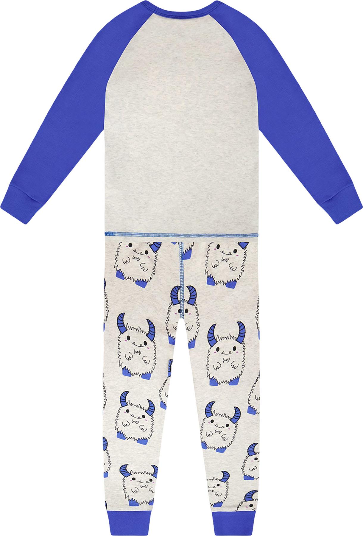 Product gallery image number 2 for product Printed Organic Cotton Two-Piece Pyjama Set - Little Boy
