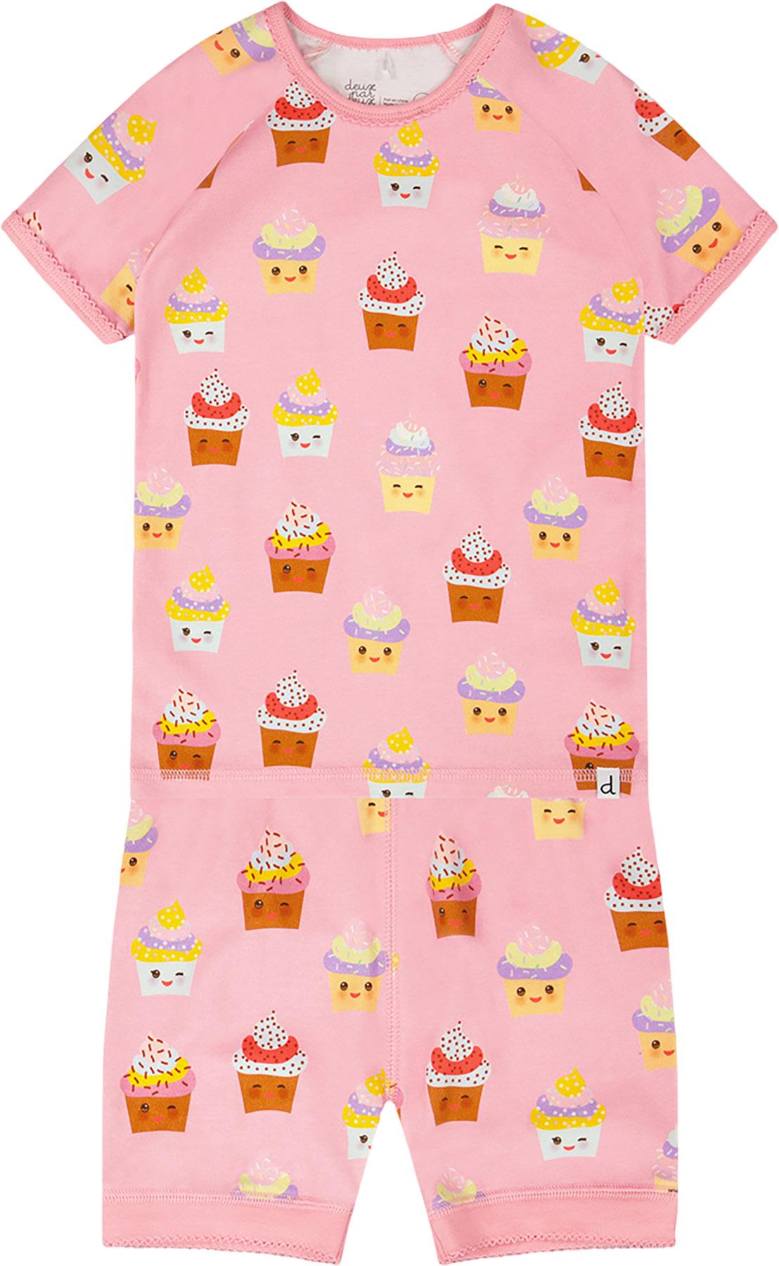 Product image for Printed Organic Cotton Two-Piece Pyjama Set - Baby Girl