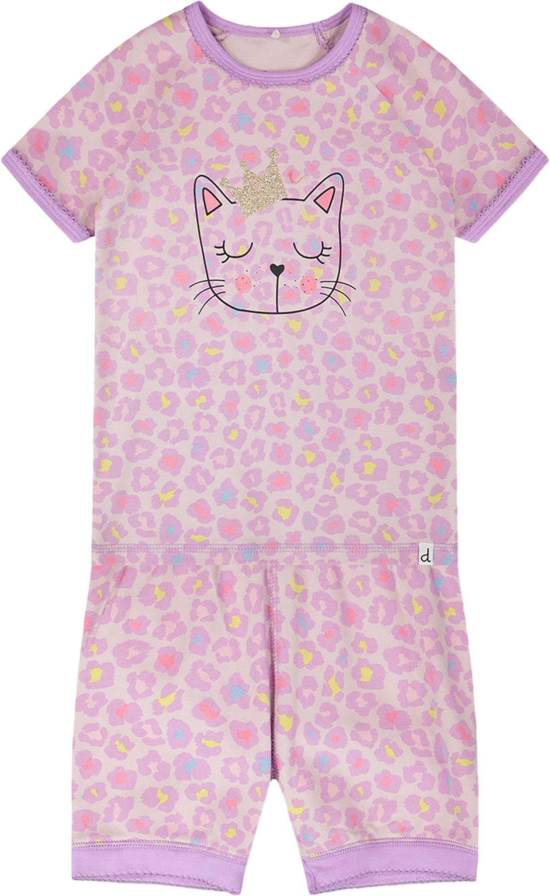 Product image for Ensemble pyjama deux‑pièces imprimé en coton biologique - Bébé fille