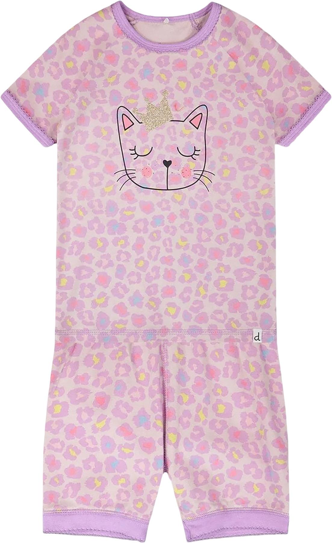 Image de produit pour Ensemble pyjama deux‑pièces imprimé en coton biologique - Grande fille