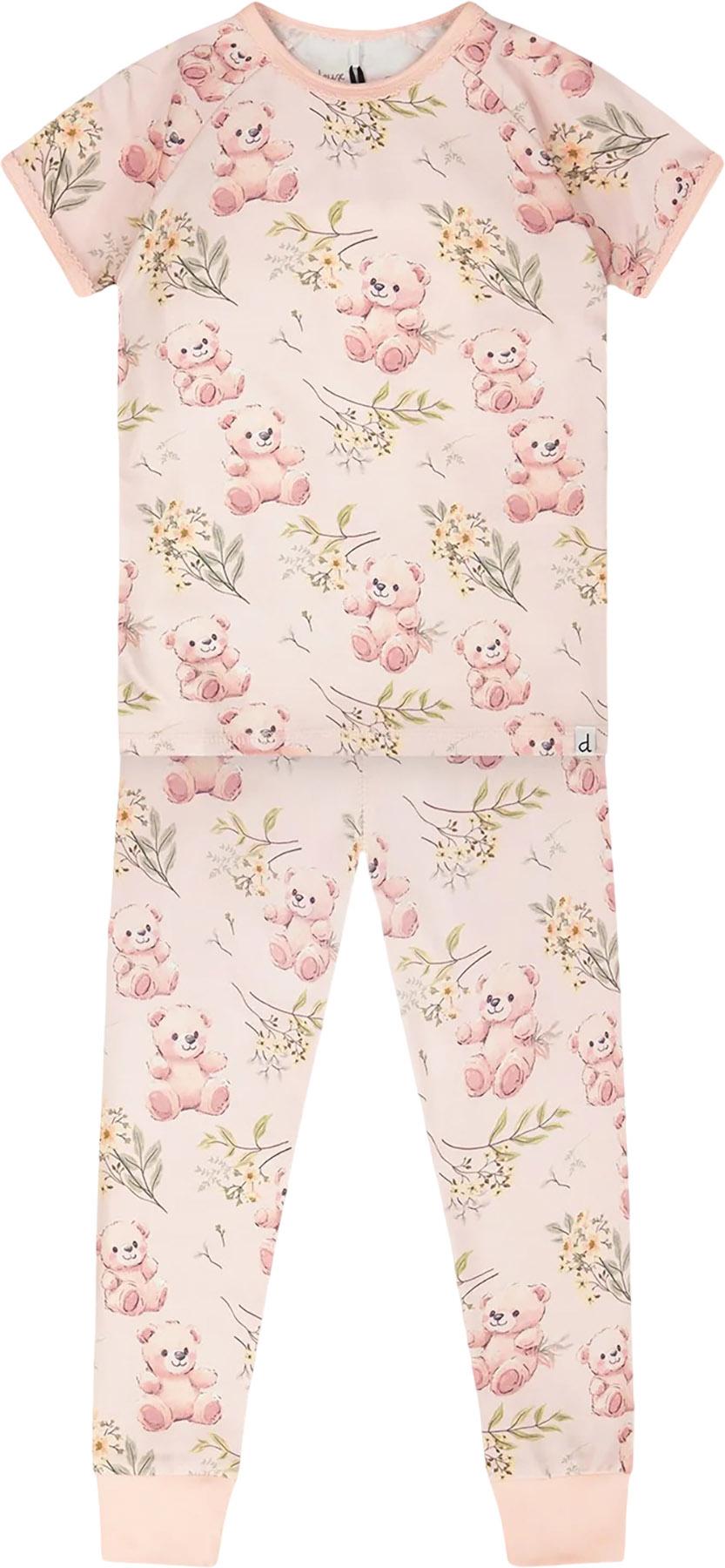 Product image for Printed Organic Cotton Two-Piece Pyjama Set - Little Girl