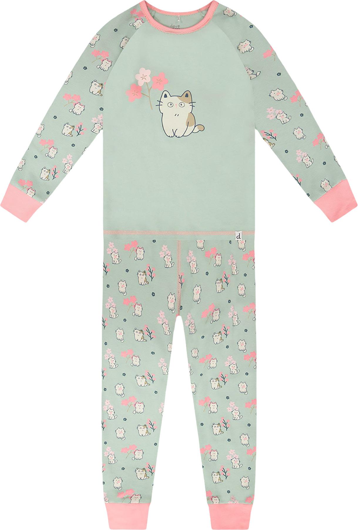 Product image for Printed Organic Cotton Two-Piece Pyjama Set - Baby Girl