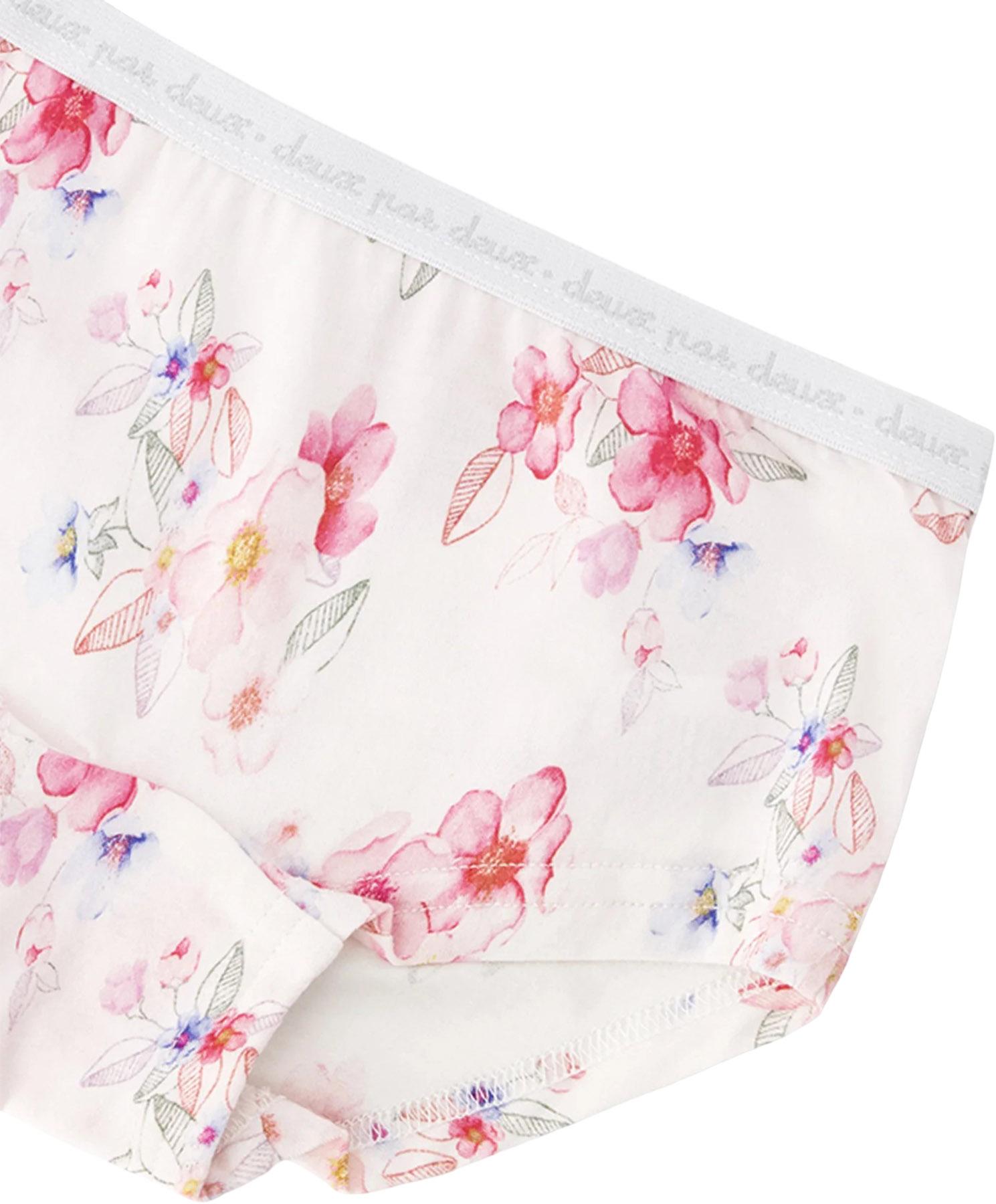 Product gallery image number 2 for product Printed Organic Cotton Pack of 3 Boyshort Panties - Little Girl