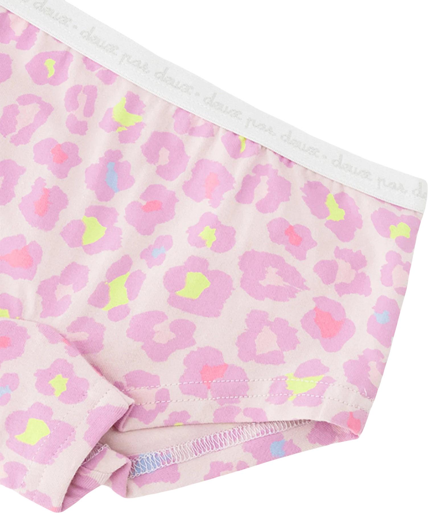 Product gallery image number 4 for product Printed Organic Cotton Pack of 3 Boyshort Panties - Little Girl