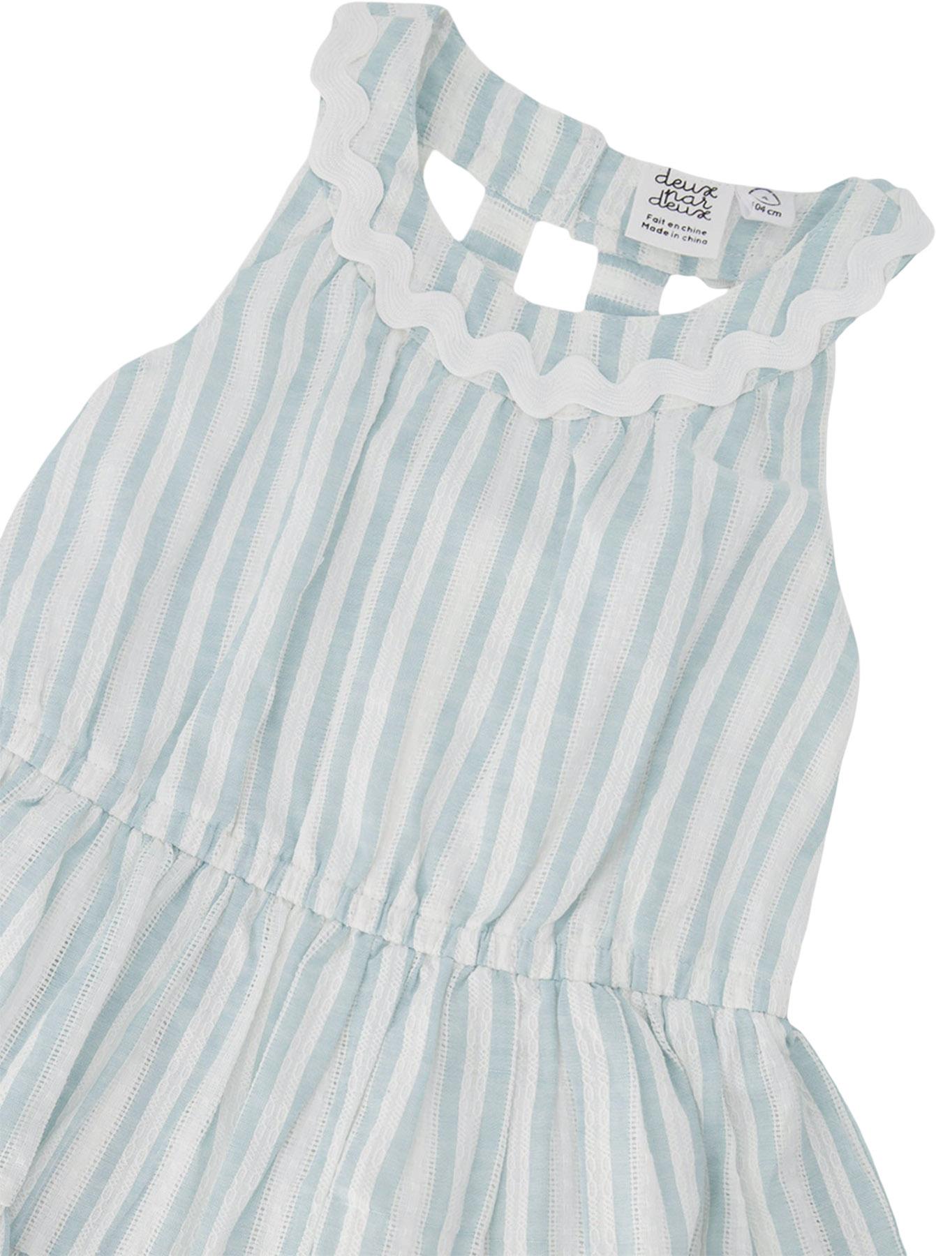 Product gallery image number 2 for product Striped Multi-Tiered Dress - Big Girl