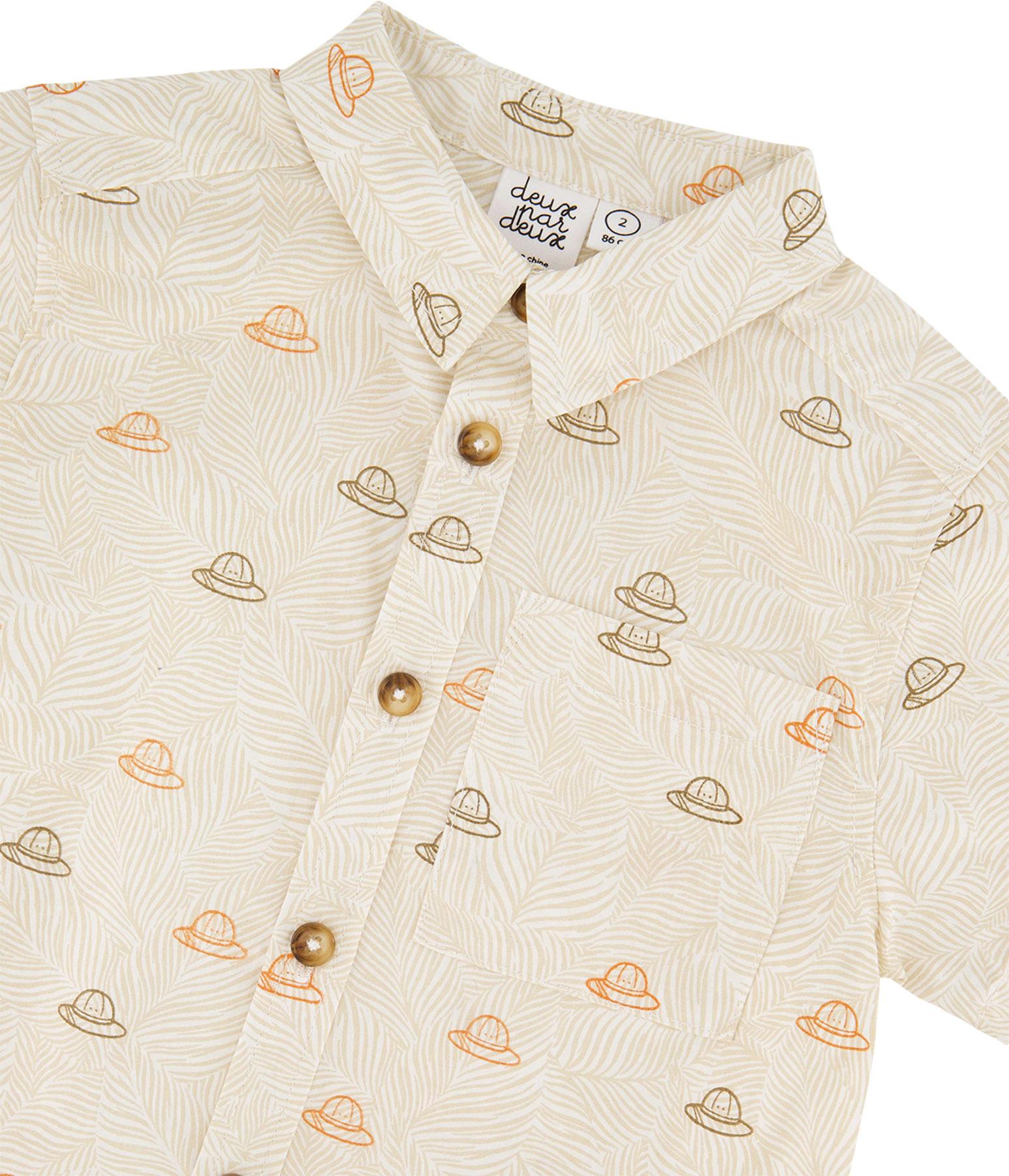 Product gallery image number 2 for product Printed Poplin Shirt - Baby