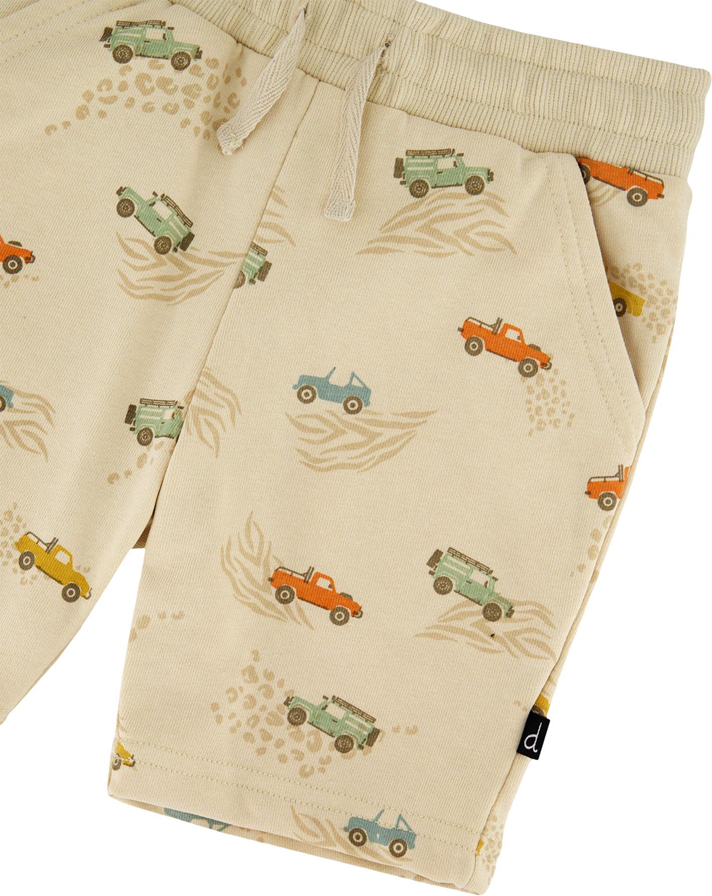 Product gallery image number 3 for product Printed French Terry Shorts - Baby