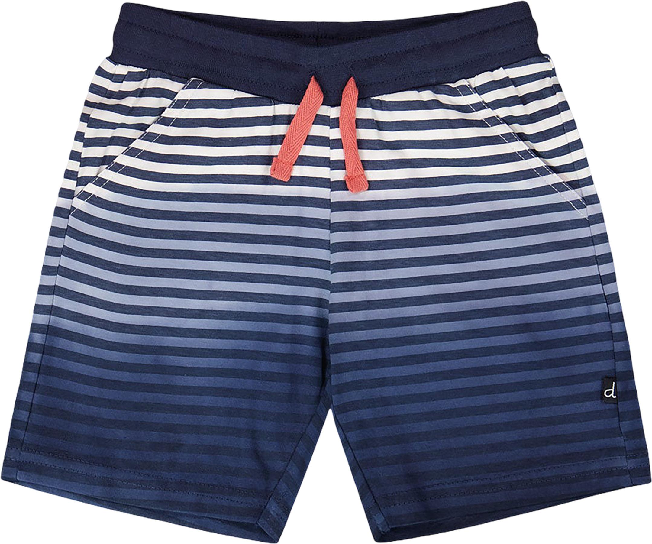 Product image for Gradient Striped Organic Cotton Shorts - Baby Boy