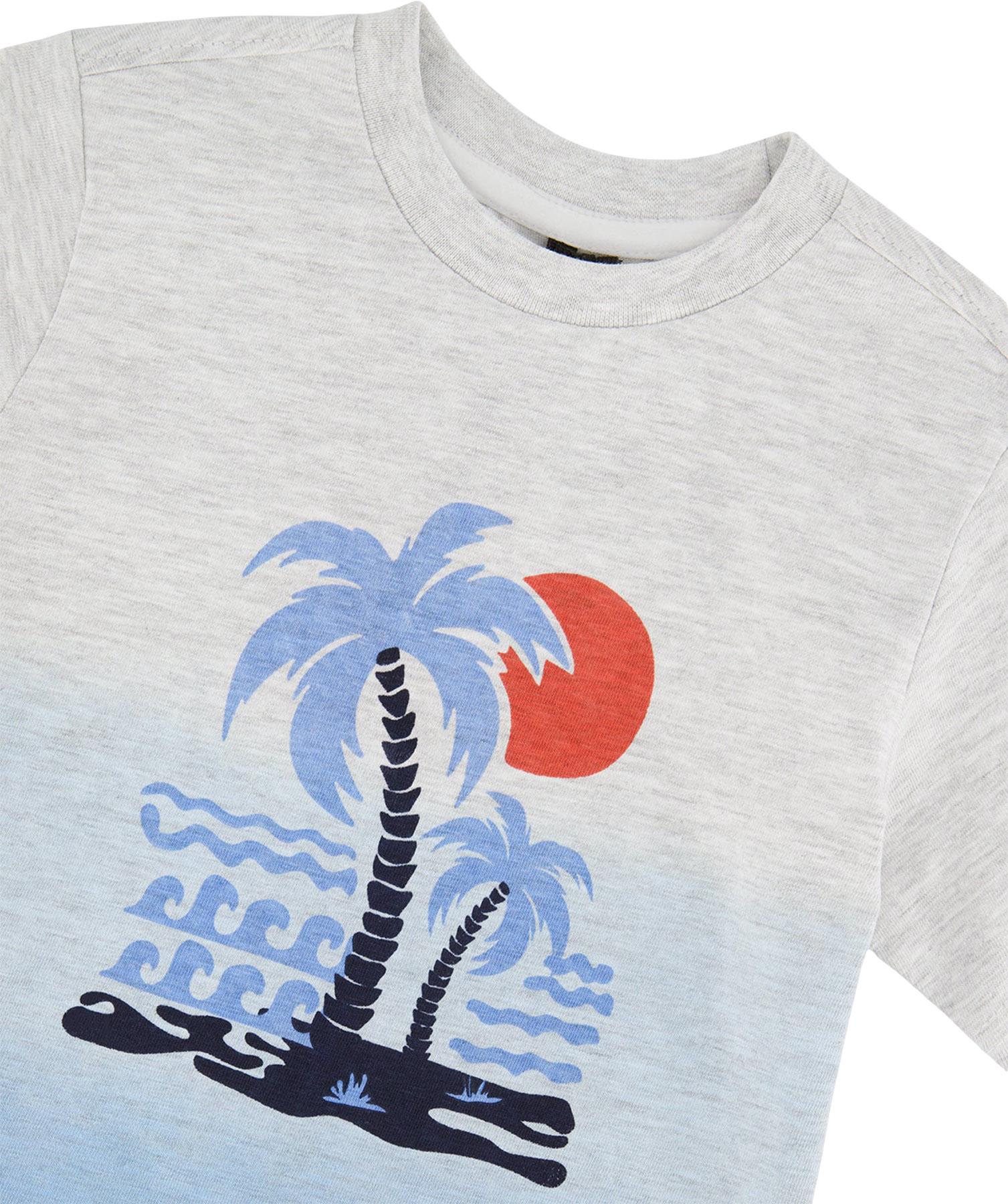 Product gallery image number 3 for product Gradient Organic Cotton Short Sleeve T-Shirt - Baby Boy