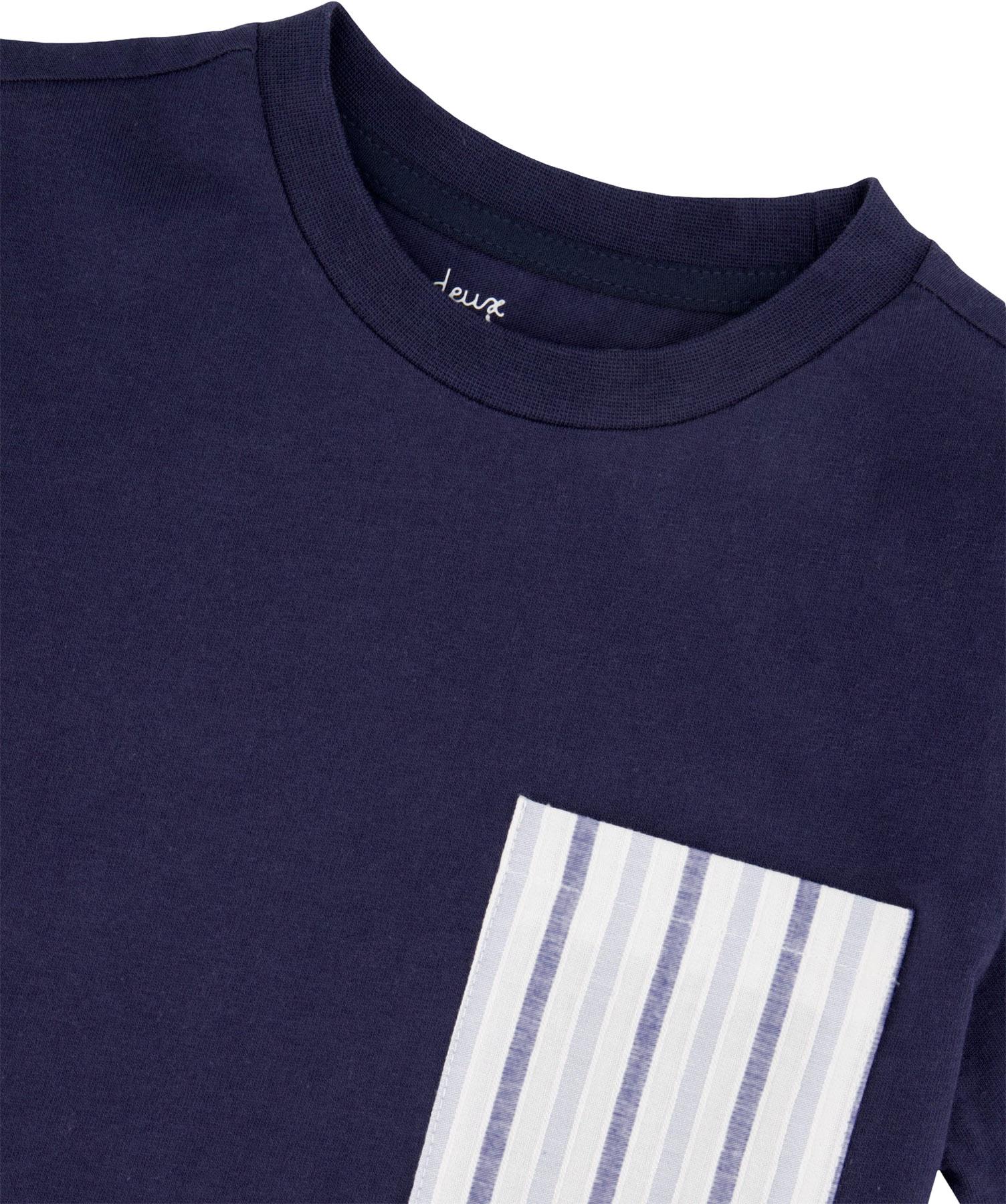 Product gallery image number 3 for product Jersey T-Shirt with Chest Pocket - Little Boy