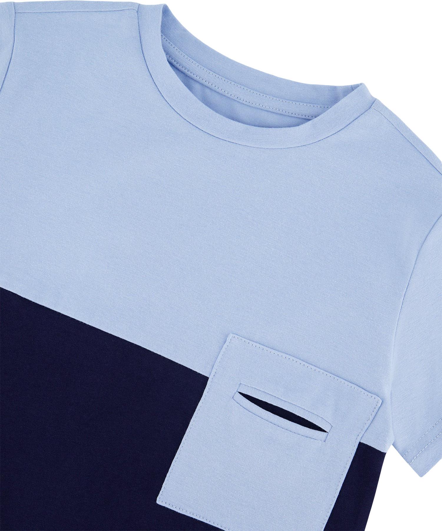 Product gallery image number 3 for product Organic Cotton Jersey T-Shirt with Chest Pocket - Big Boy