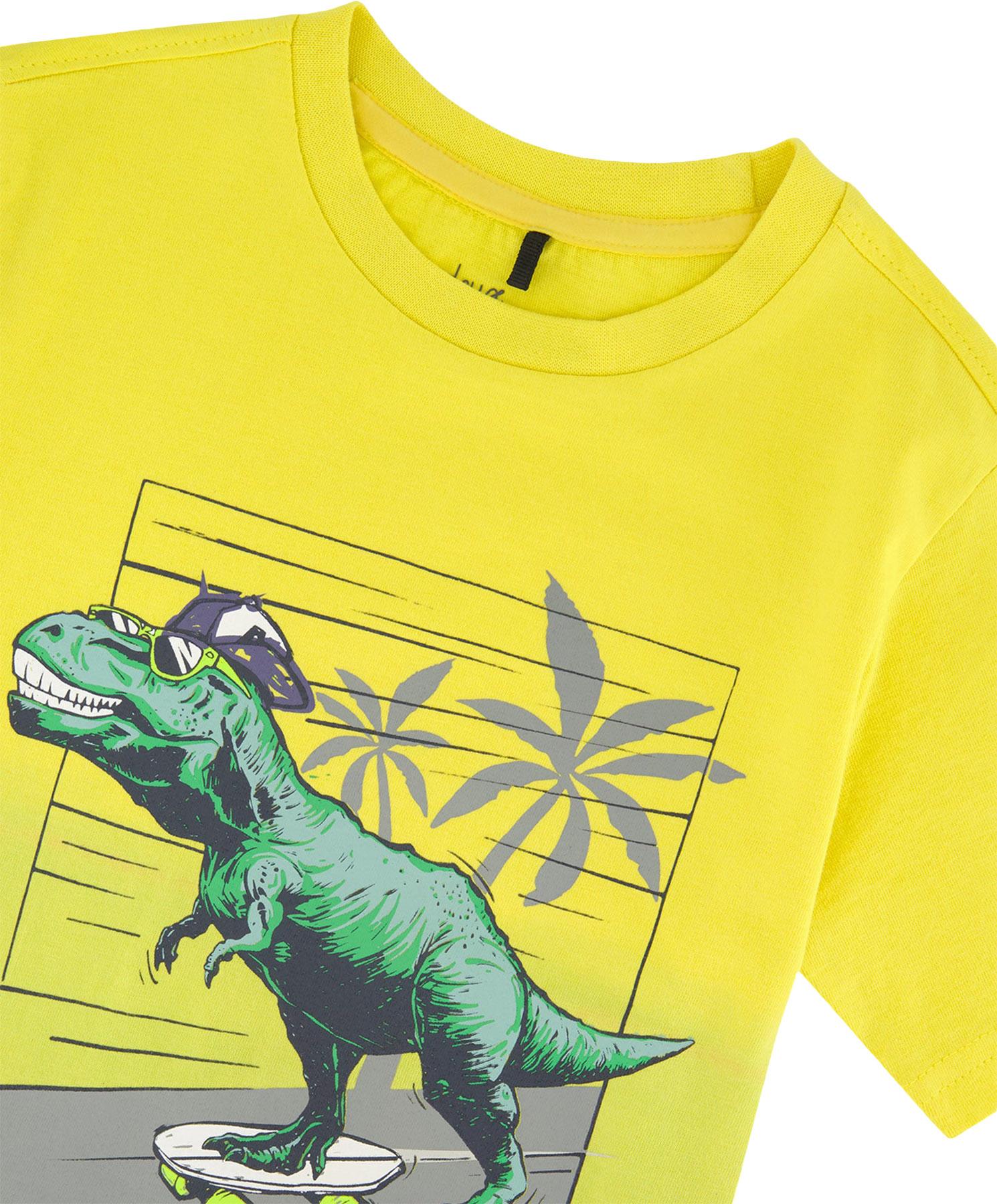 Product gallery image number 3 for product Printed Organic Cotton Gradient Jersey T-Shirt - Big Boy