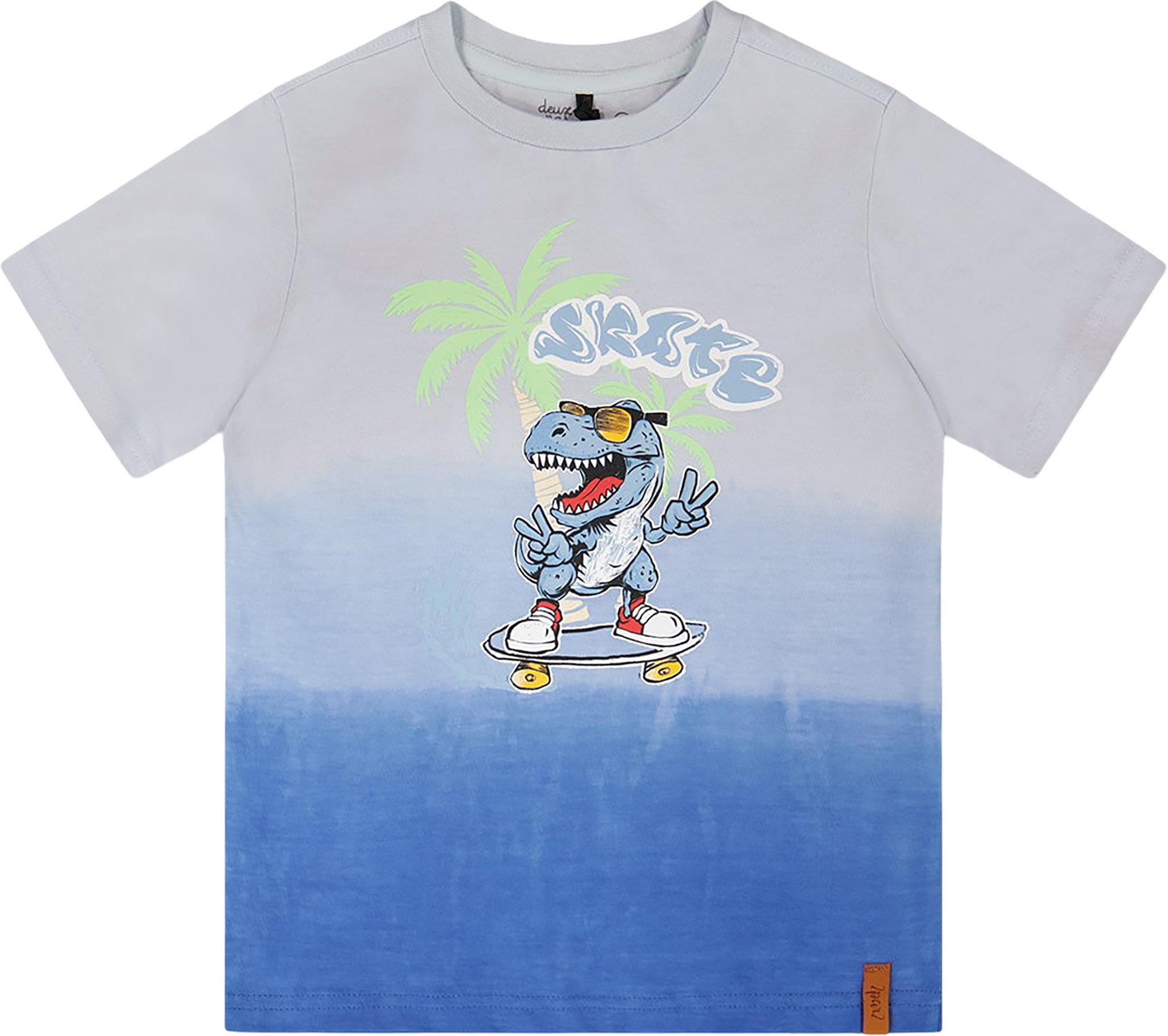 Product image for Printed Organic Cotton Gradient Jersey T-Shirt - Little Boy