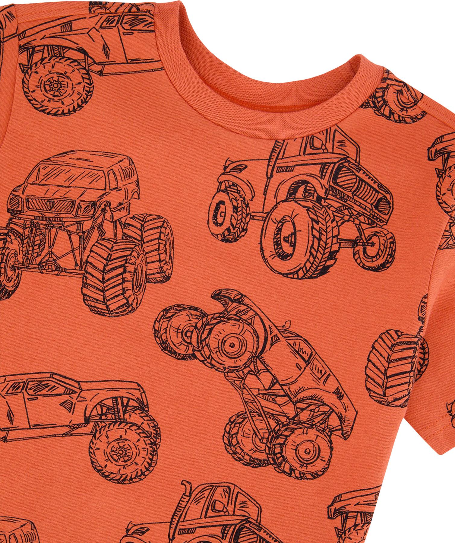 Product gallery image number 3 for product Printed Organic Cotton Jersey T-Shirt - Big Boy