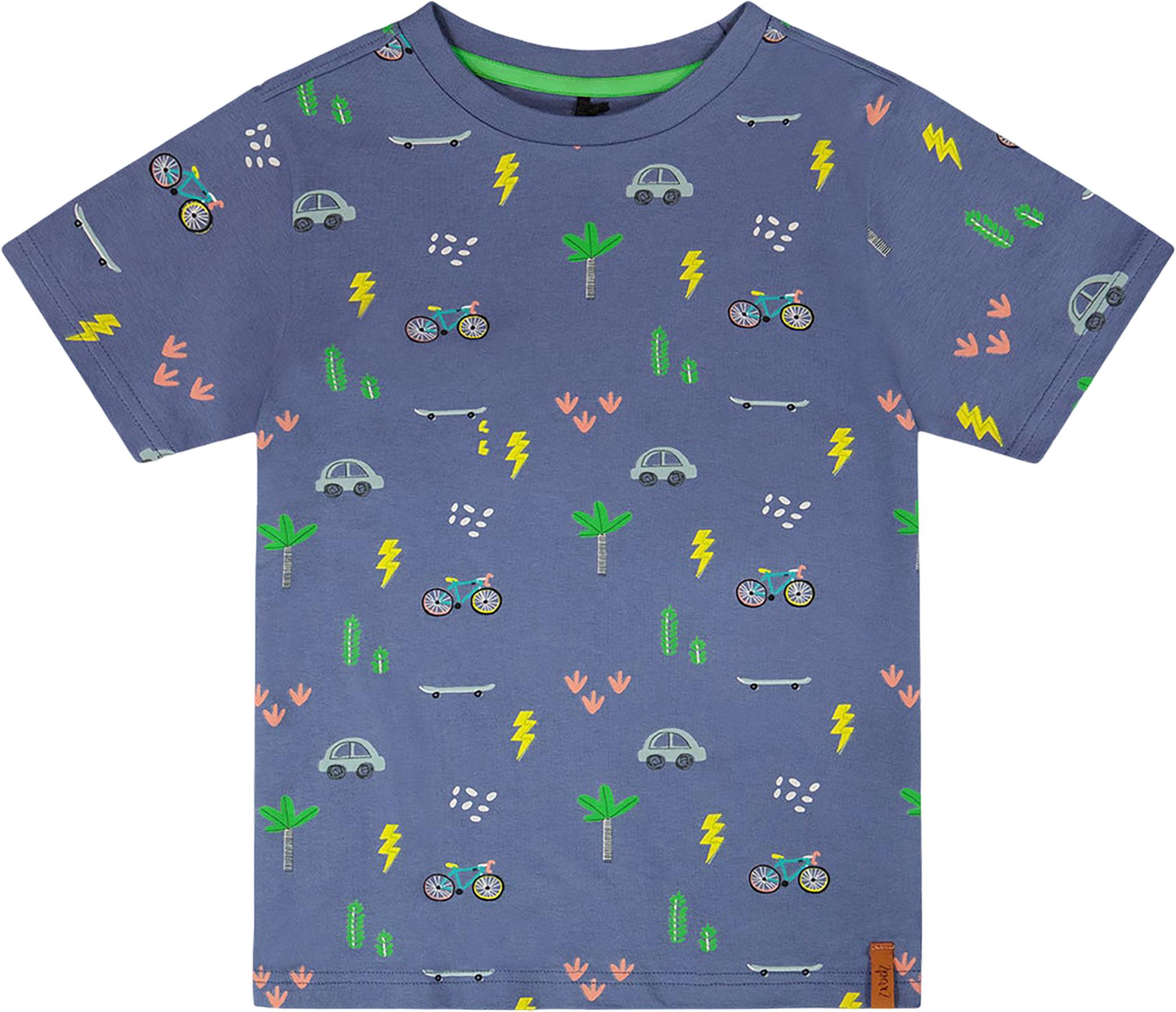 Product image for Printed Organic Cotton Jersey T-Shirt - Big Boy