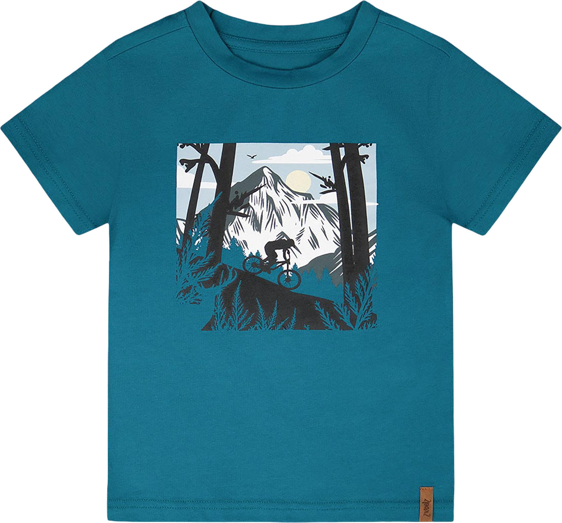 Product image for Printed Organic Cotton Jersey T-Shirt - Big Boy