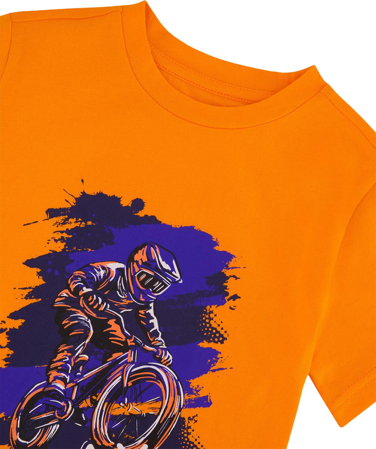 Product gallery image number 3 for product Printed Organic Cotton Jersey T-Shirt - Little Boy