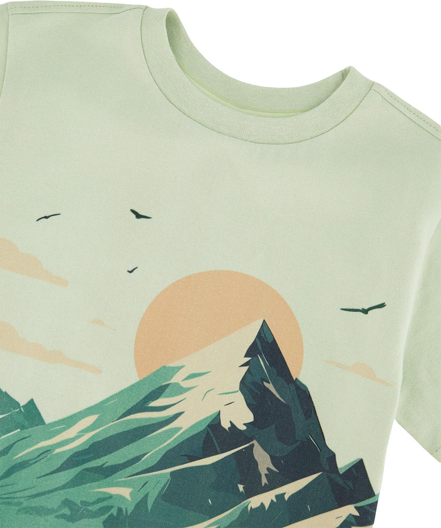 Product gallery image number 3 for product Printed Organic Cotton Jersey T-Shirt - Little Boy