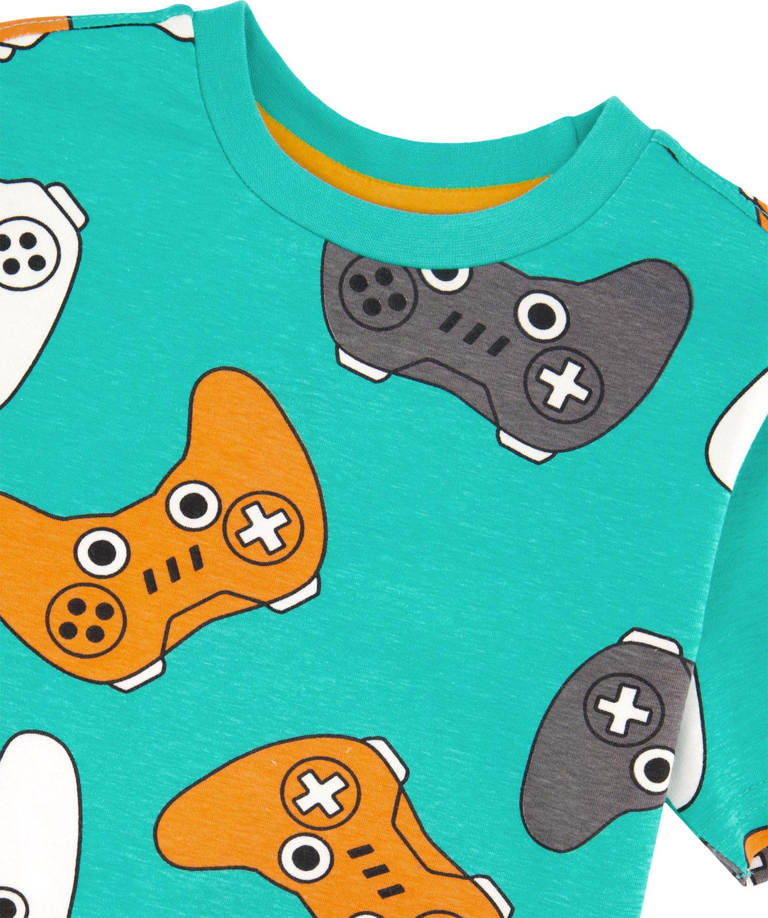 Numéro de l'image de la galerie de produits 3 pour le produit T-shirt en jersey de coton biologique imprimé - Petit garçon