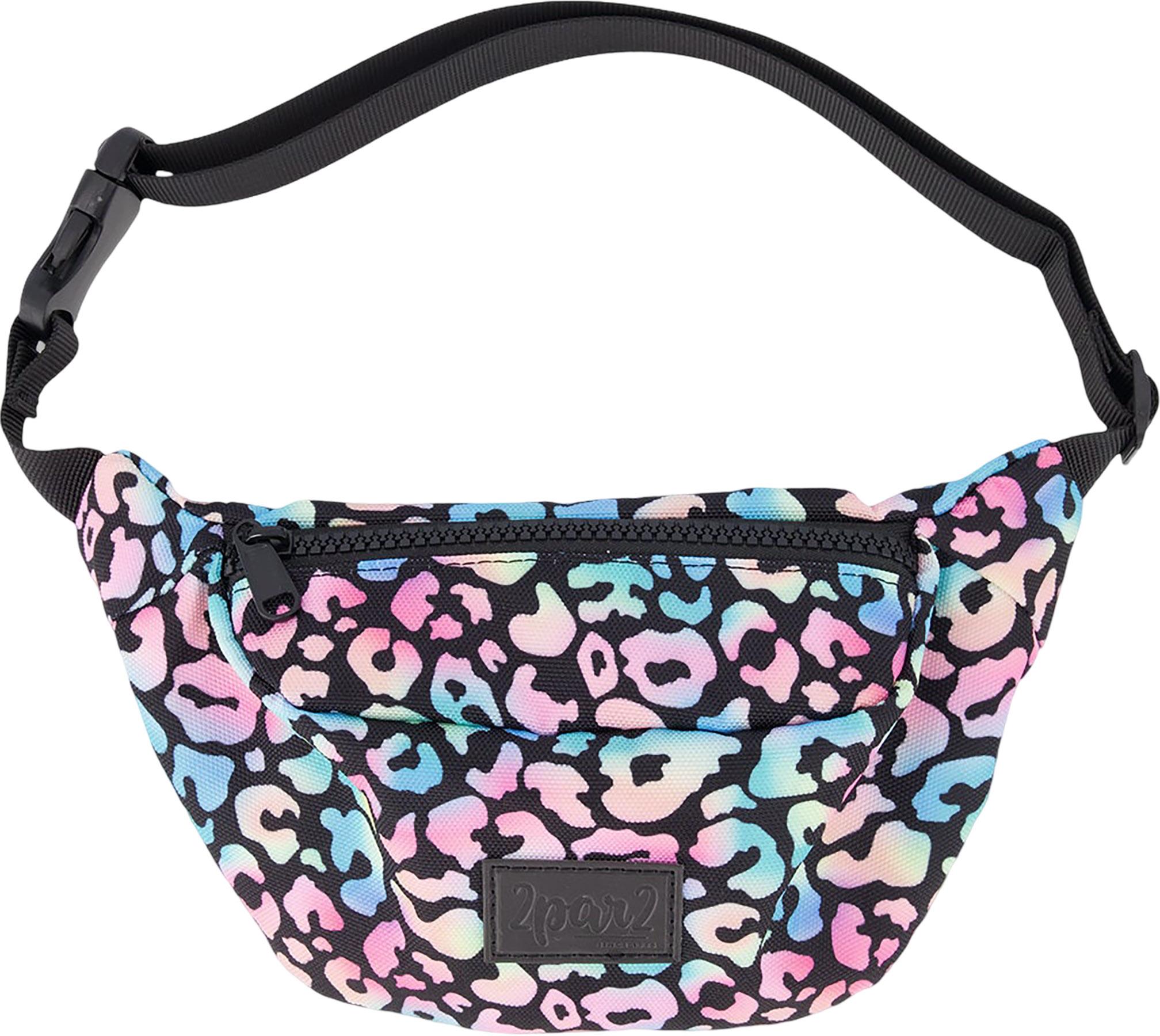 Product gallery image number 1 for product Fanny Pack Black Animal Print - Womens