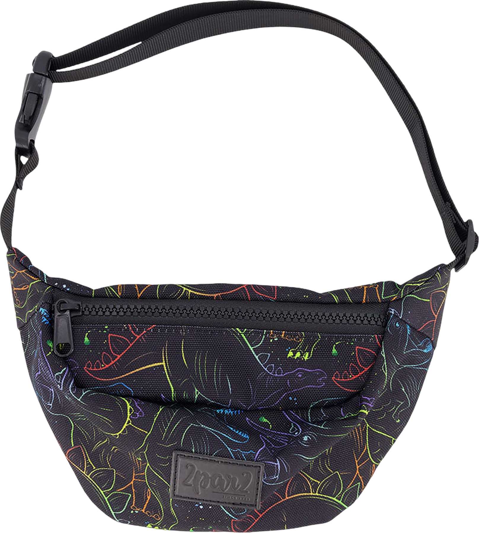 Black Dinosaur Print