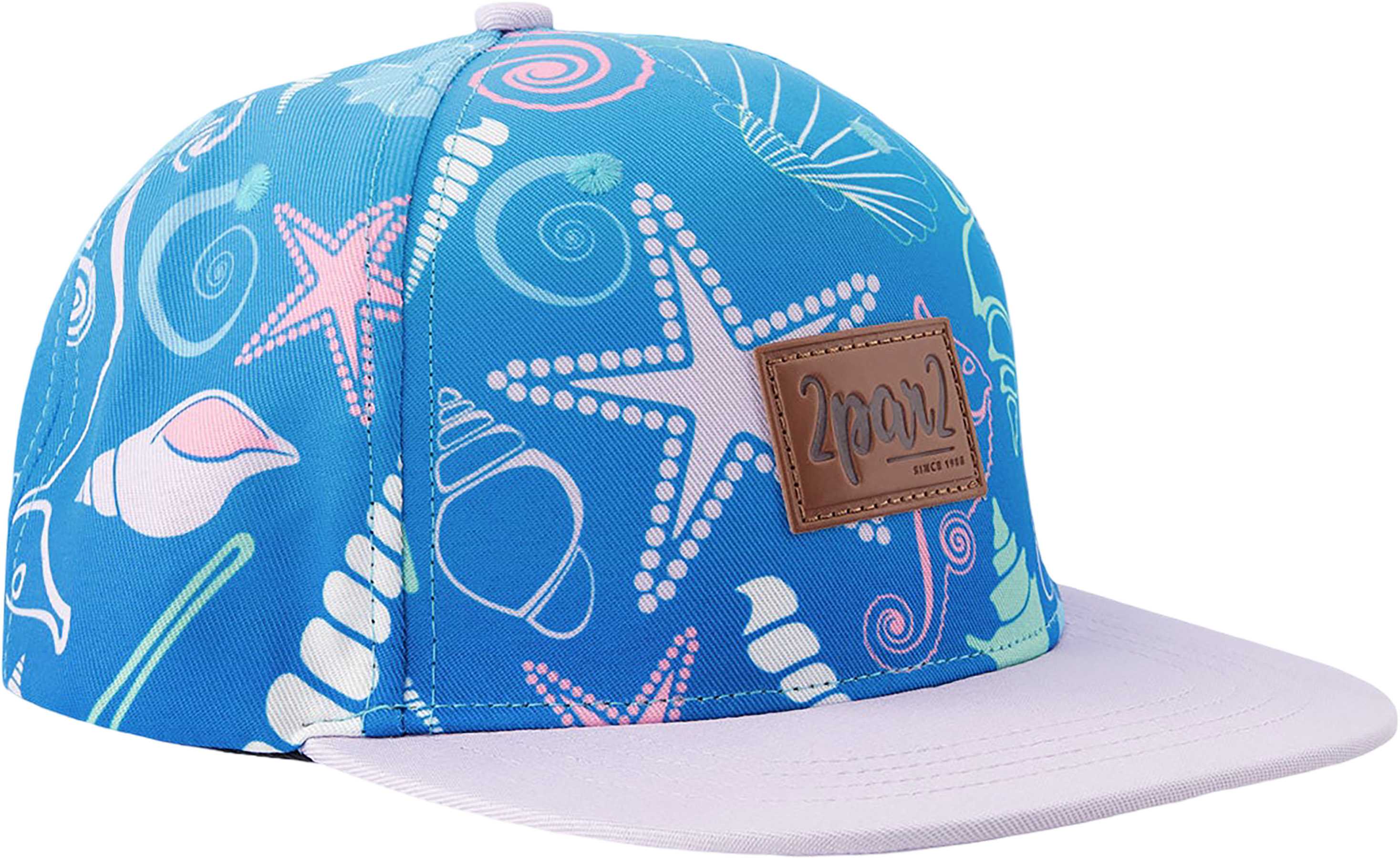Blue Seashell Print