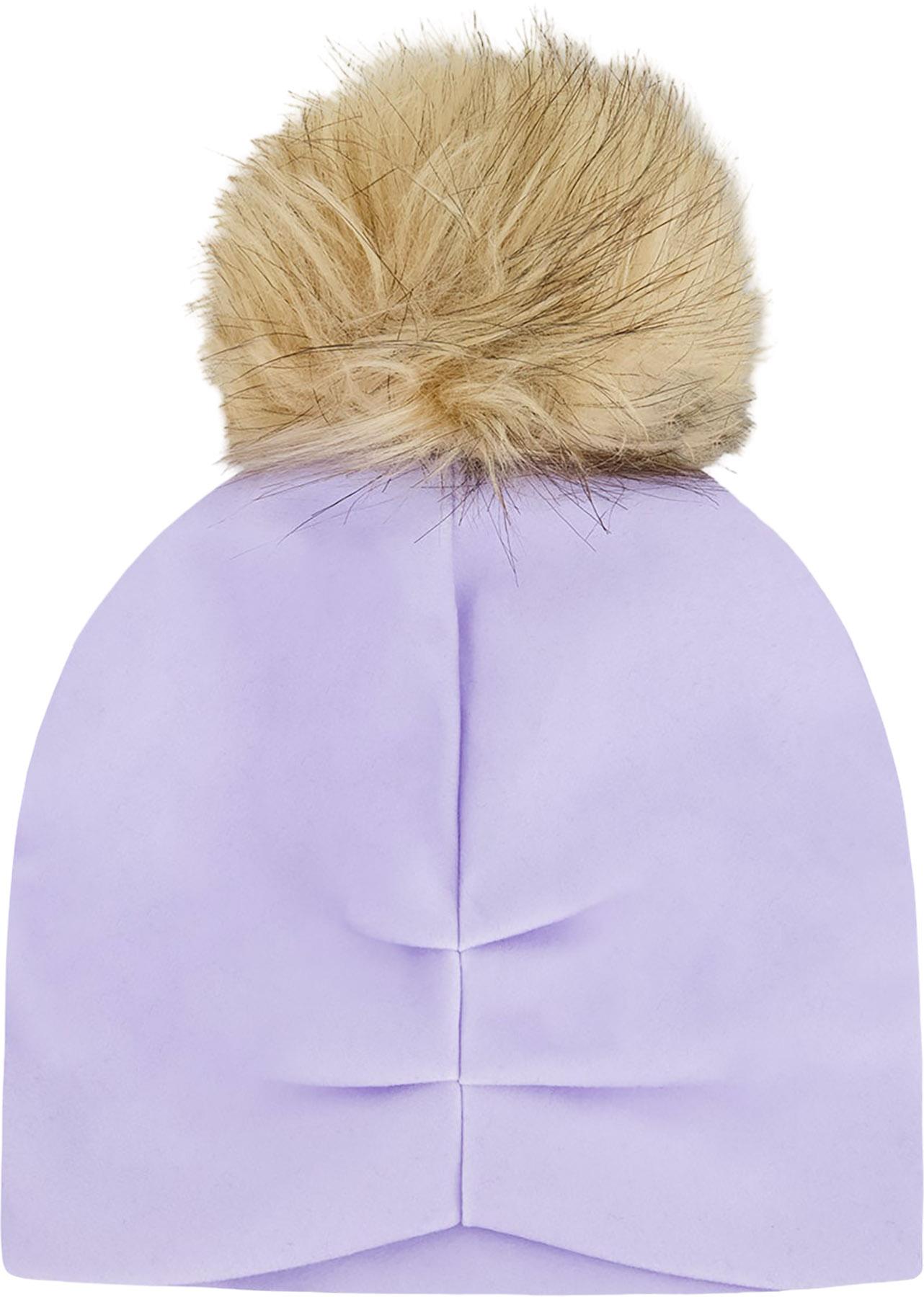 Product gallery image number 2 for product Tuque en jersey extensible avec pompon - Fille