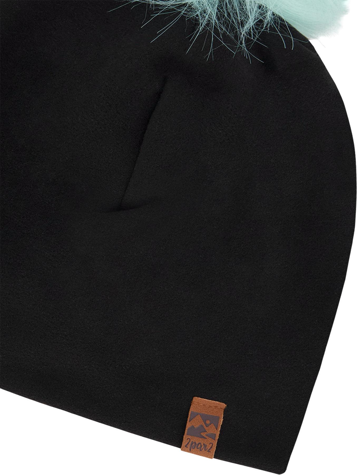 Numéro de l'image de la galerie de produits 2 pour le produit Tuque en jersey extensible avec pompon - Fille