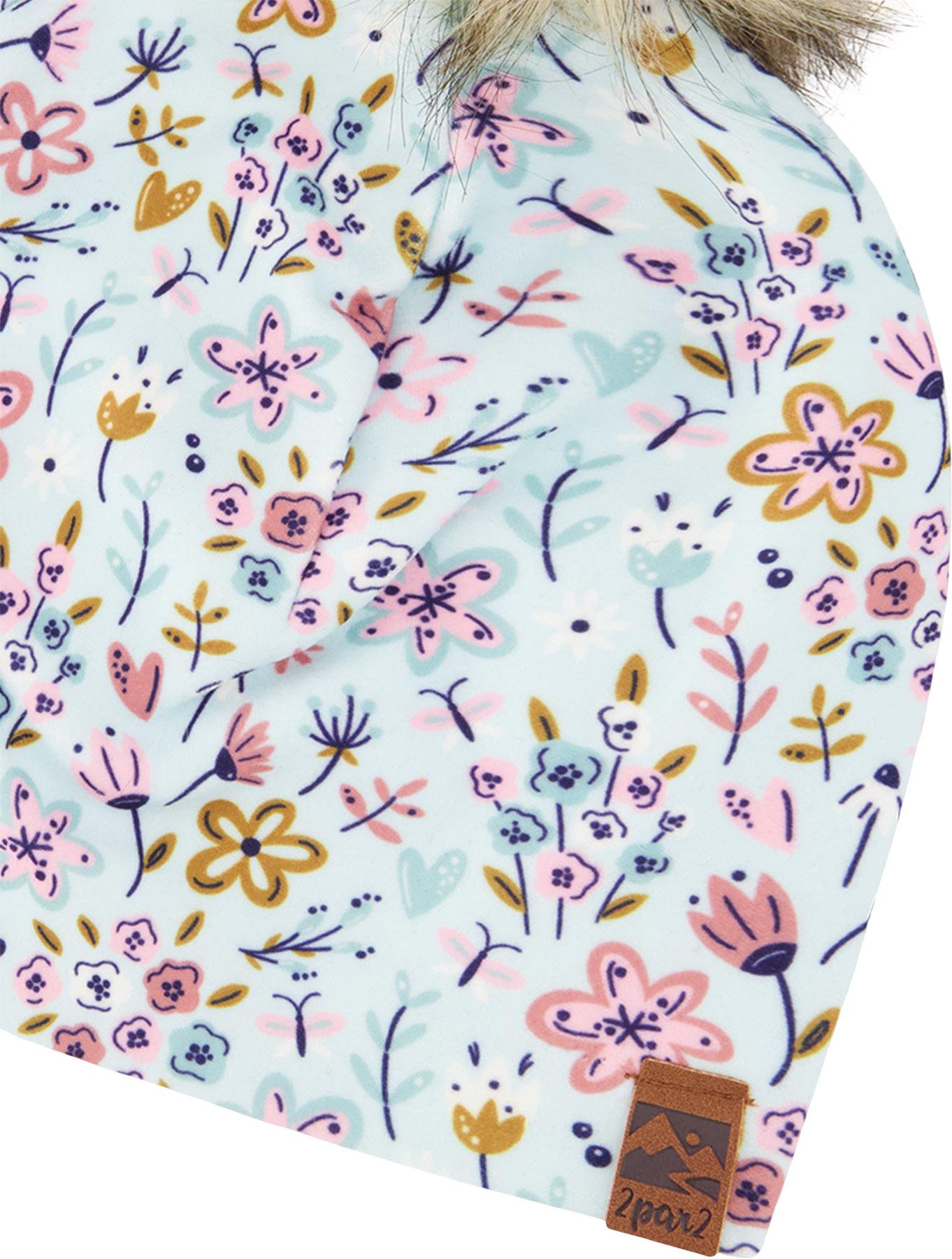 Numéro de l'image de la galerie de produits 3 pour le produit Tuque en jersey extensible avec pompon - Fille