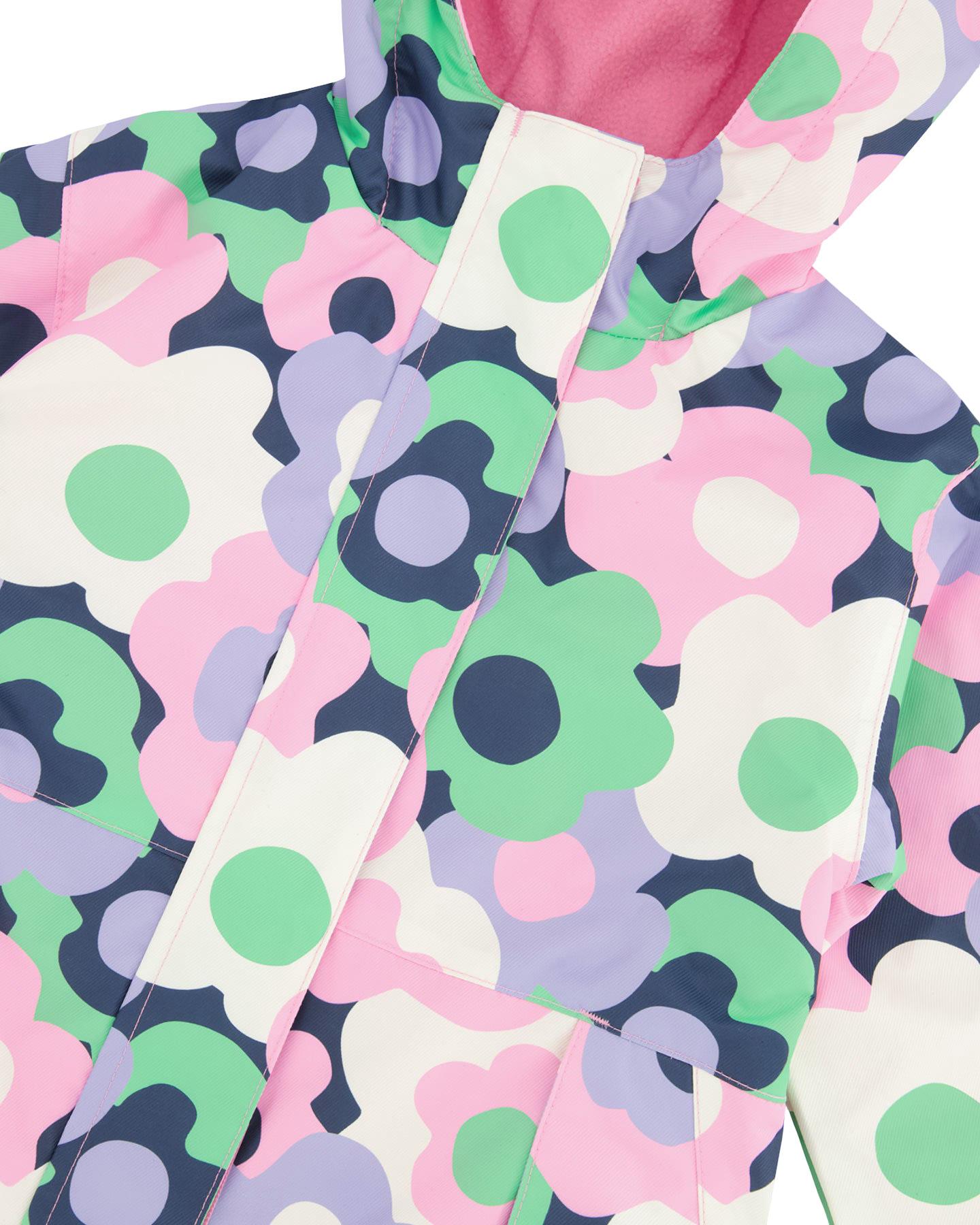 Product gallery image number 3 for product Printed Mid-Season Jacket - Big Girl