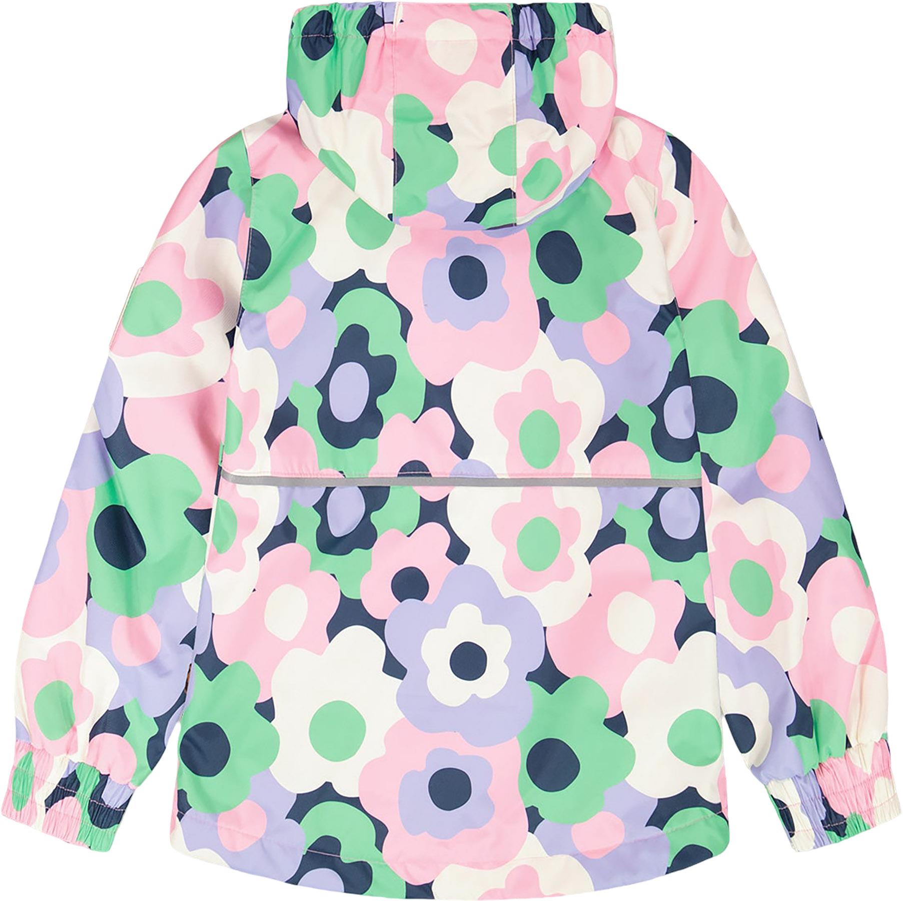 Product gallery image number 2 for product Printed Mid-Season Jacket - Little Girl