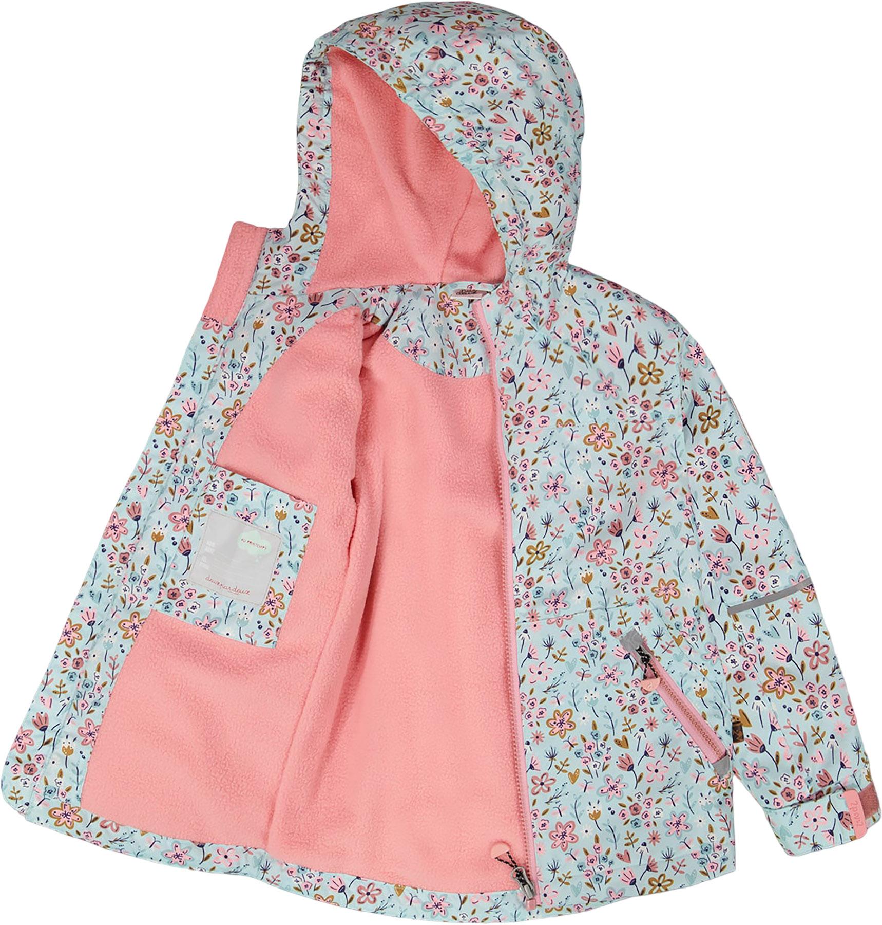 Product gallery image number 4 for product Printed Mid-Season Jacket - Little Girl