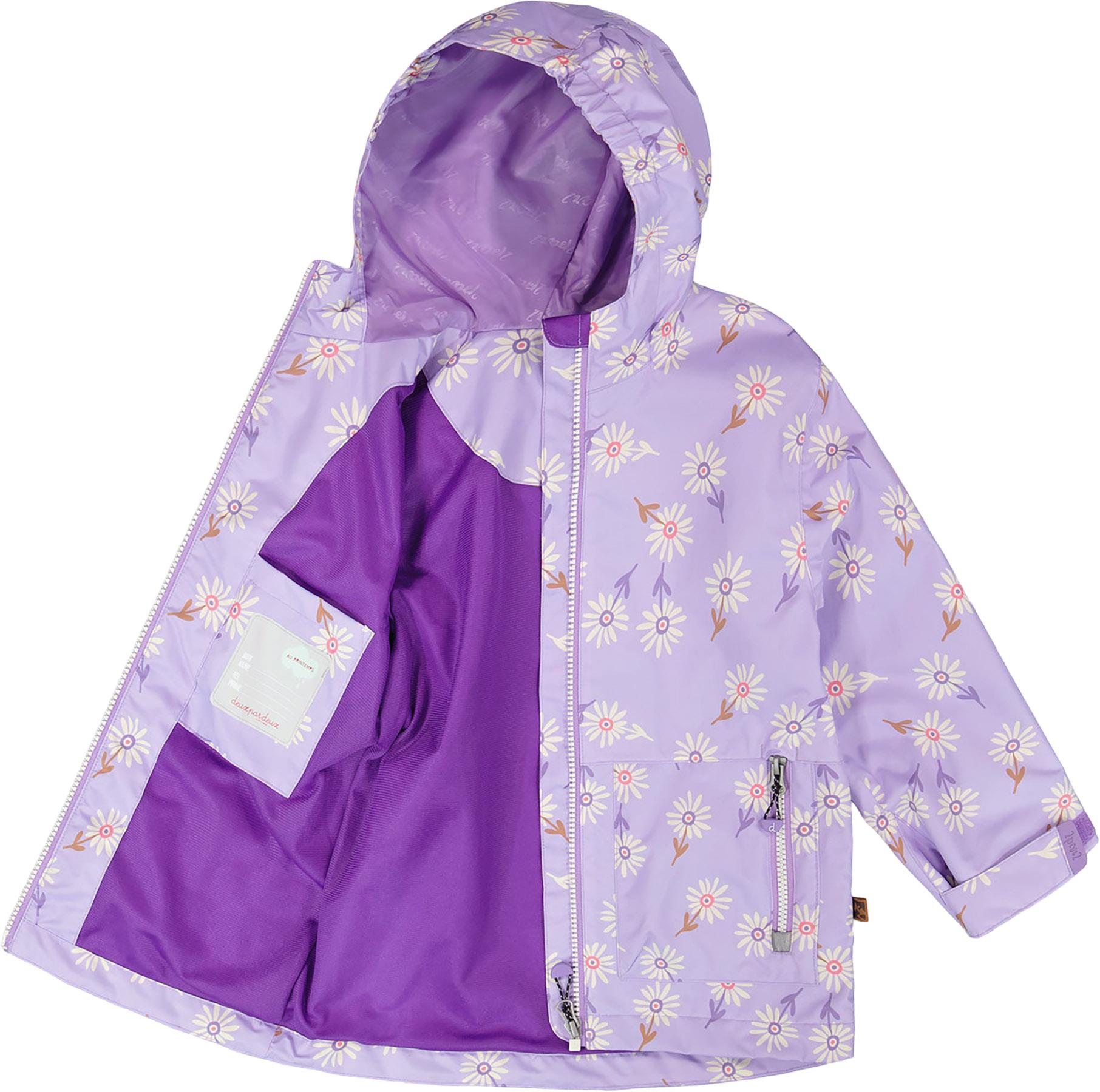 Product gallery image number 4 for product Printed Mid-Season Jacket - Big Girl