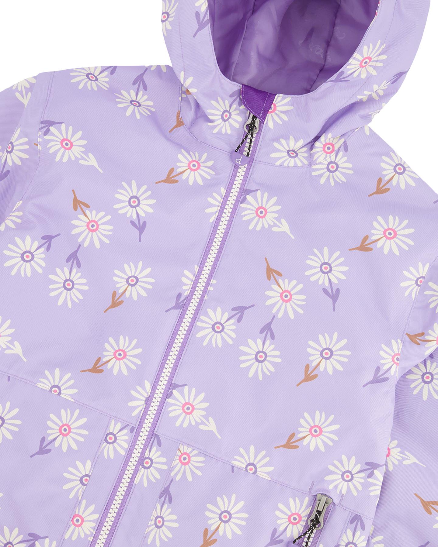 Product gallery image number 3 for product Printed Mid-Season Jacket - Big Girl