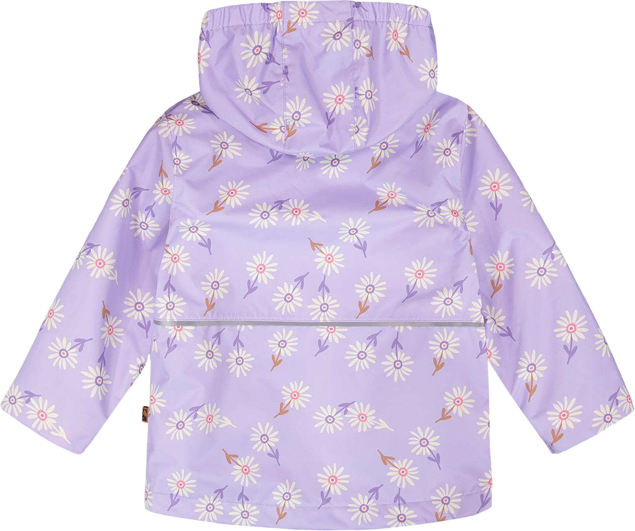 Product gallery image number 3 for product Printed Mid-Season Jacket - Little Girl