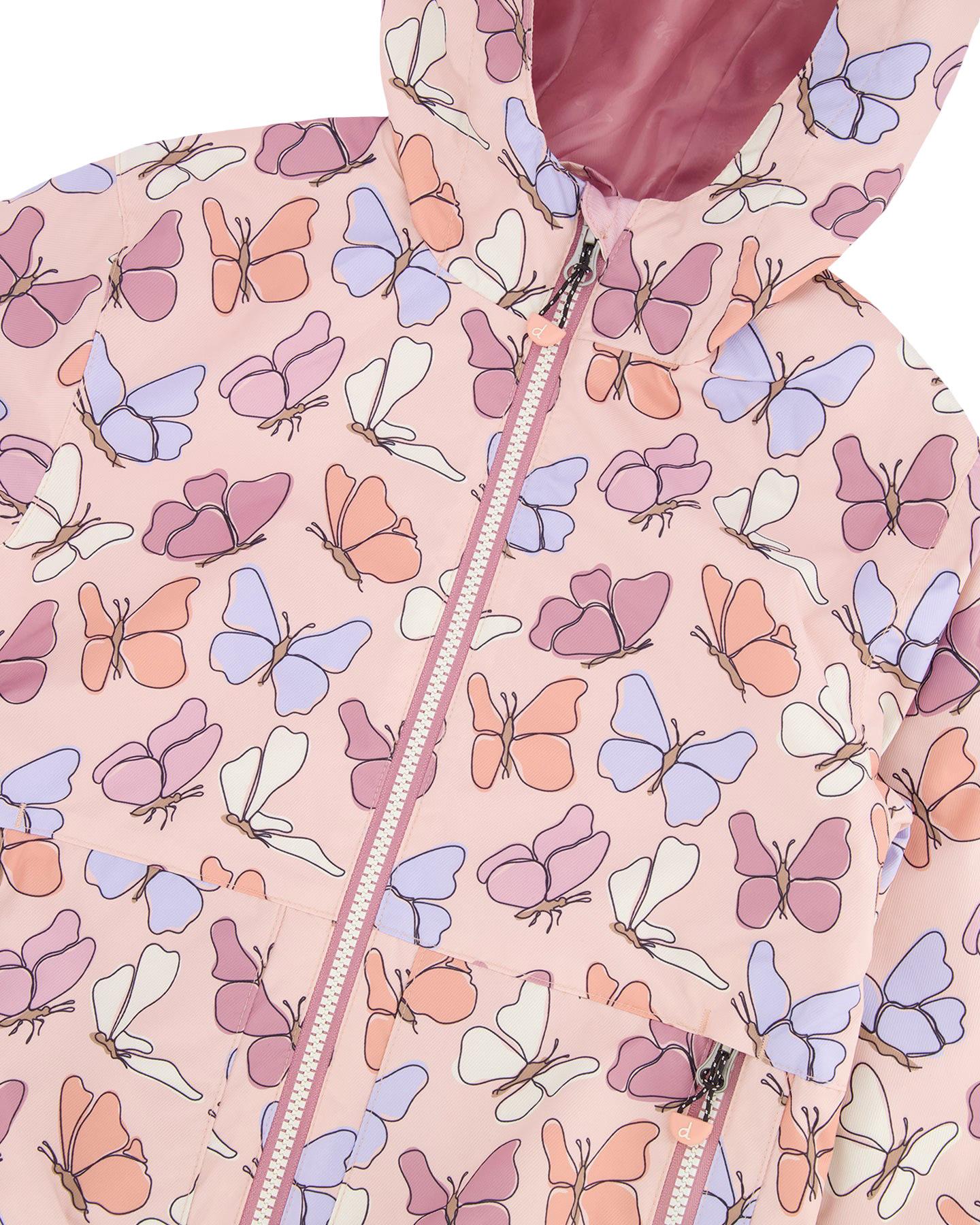 Product gallery image number 4 for product Manteau mi-saison imprimé - Petite fille