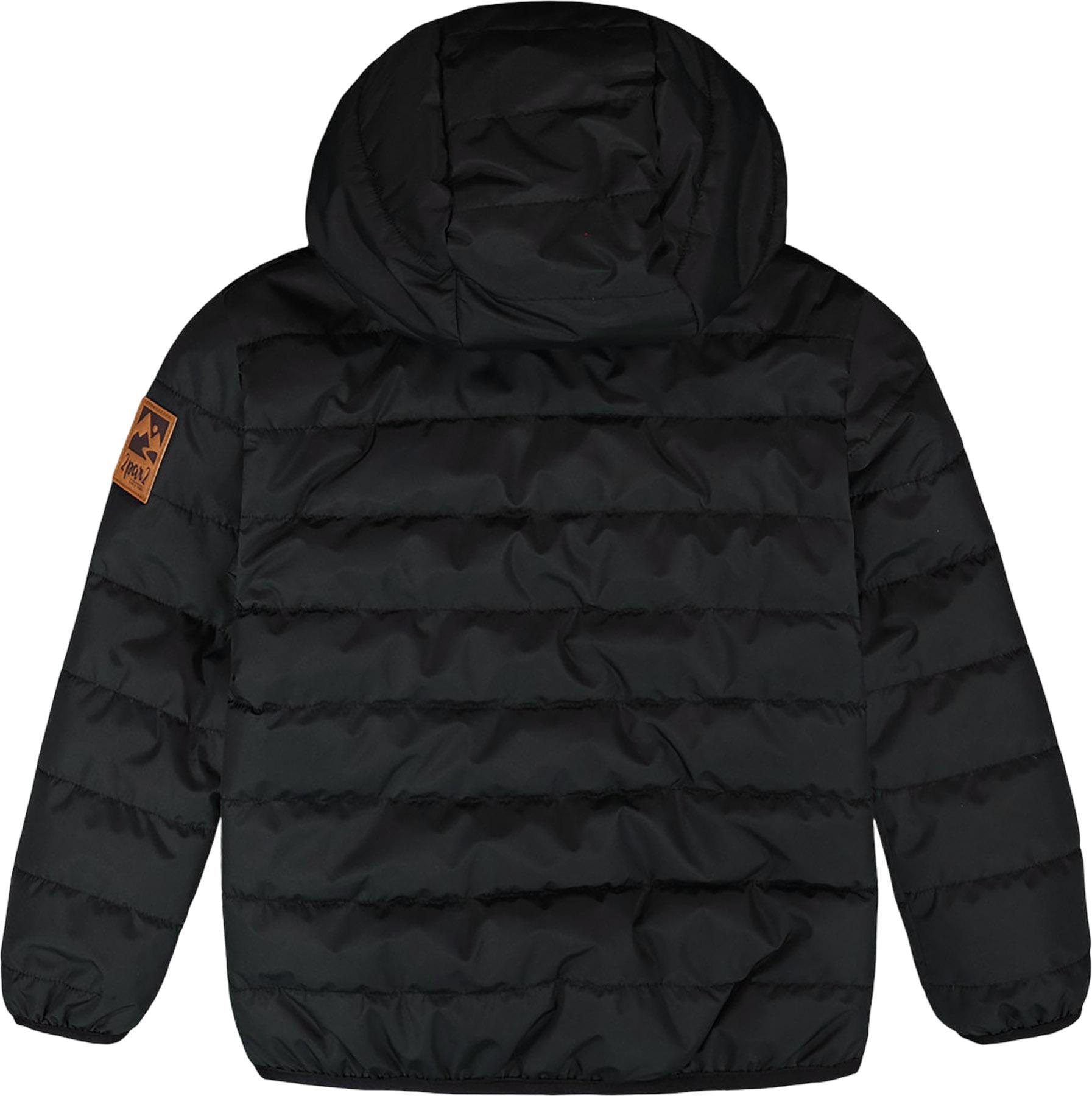 Product gallery image number 2 for product Quilted Mid-Season Jacket Orange and Blue Gradient