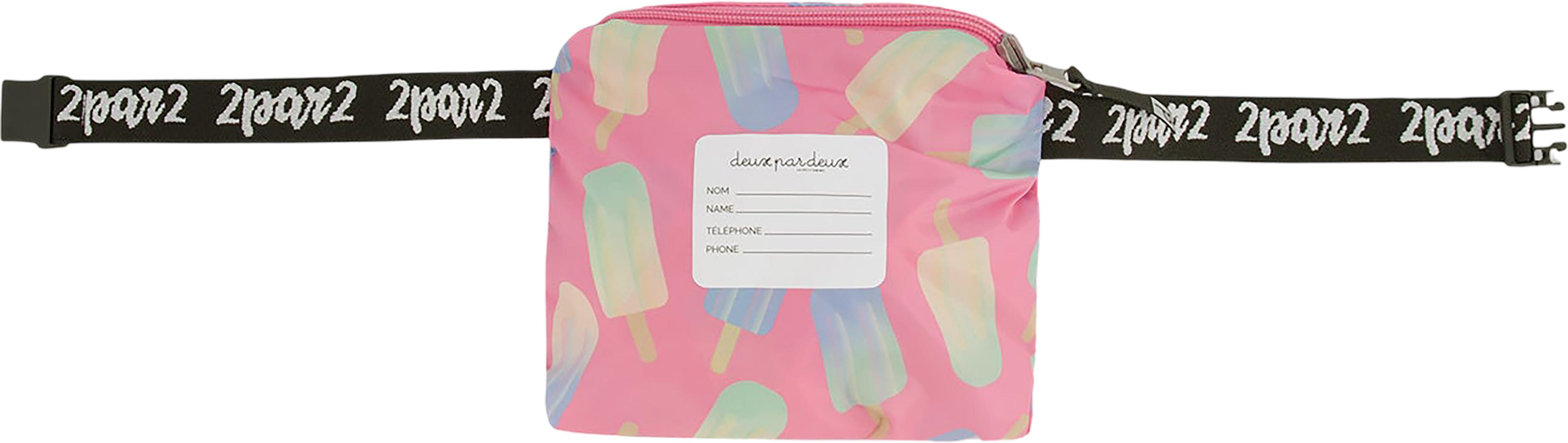 Numéro de l'image de la galerie de produits 4 pour le produit Manteau coupe-vent en polyester imprimé et pliable - Grande Fille