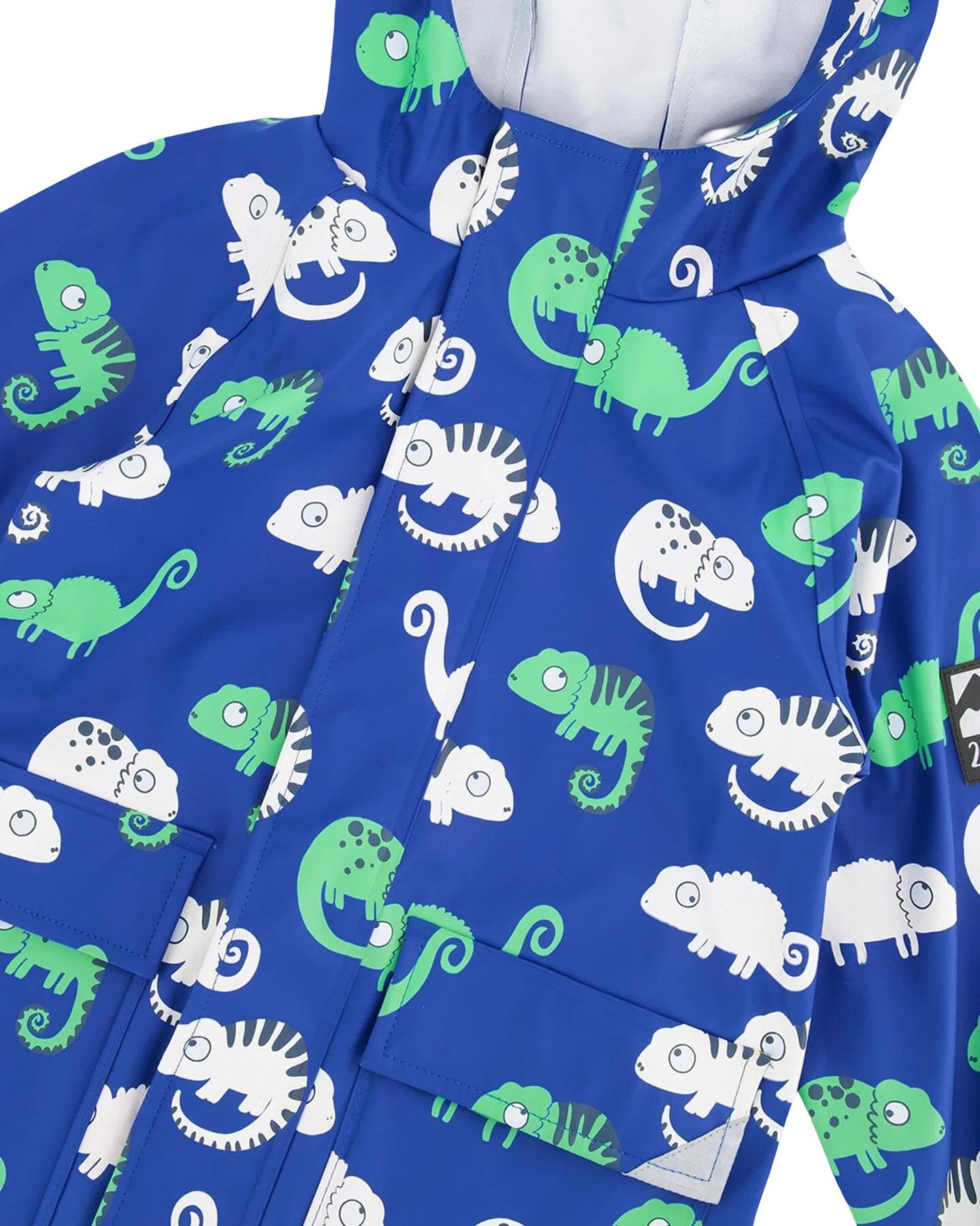 Product gallery image number 3 for product Raincoat with Color-Changing Print - Big Kids