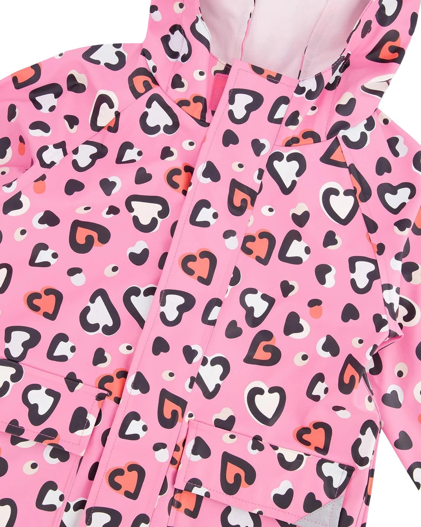 Product gallery image number 3 for product Raincoat with Color-Changing Print - Little Kids