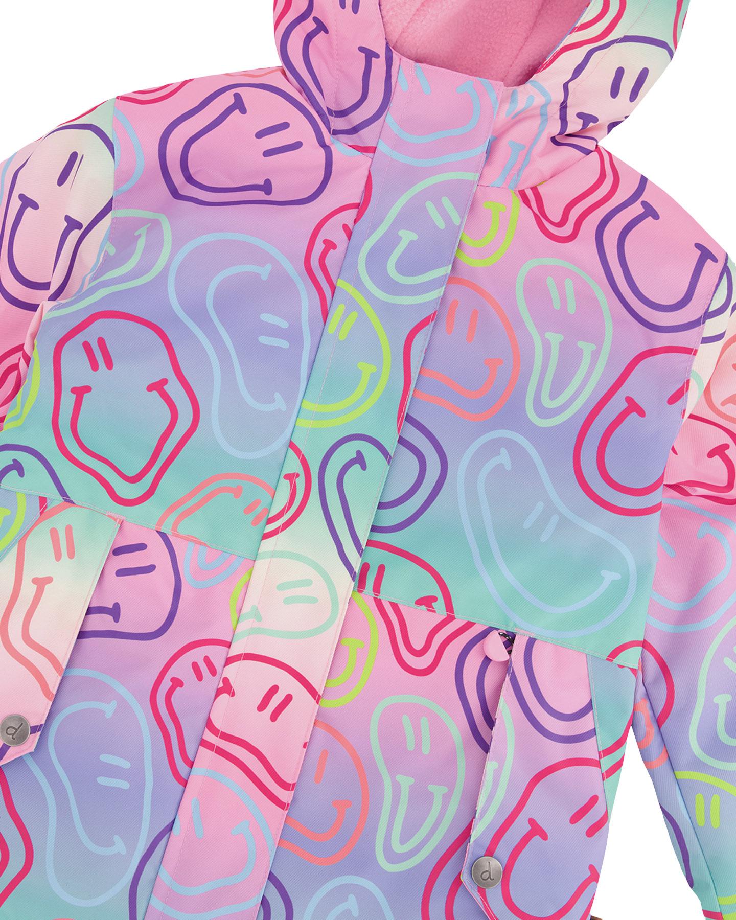 Product gallery image number 7 for product Two-Piece Printed Mid-Season Outerwear Set - Big Girl