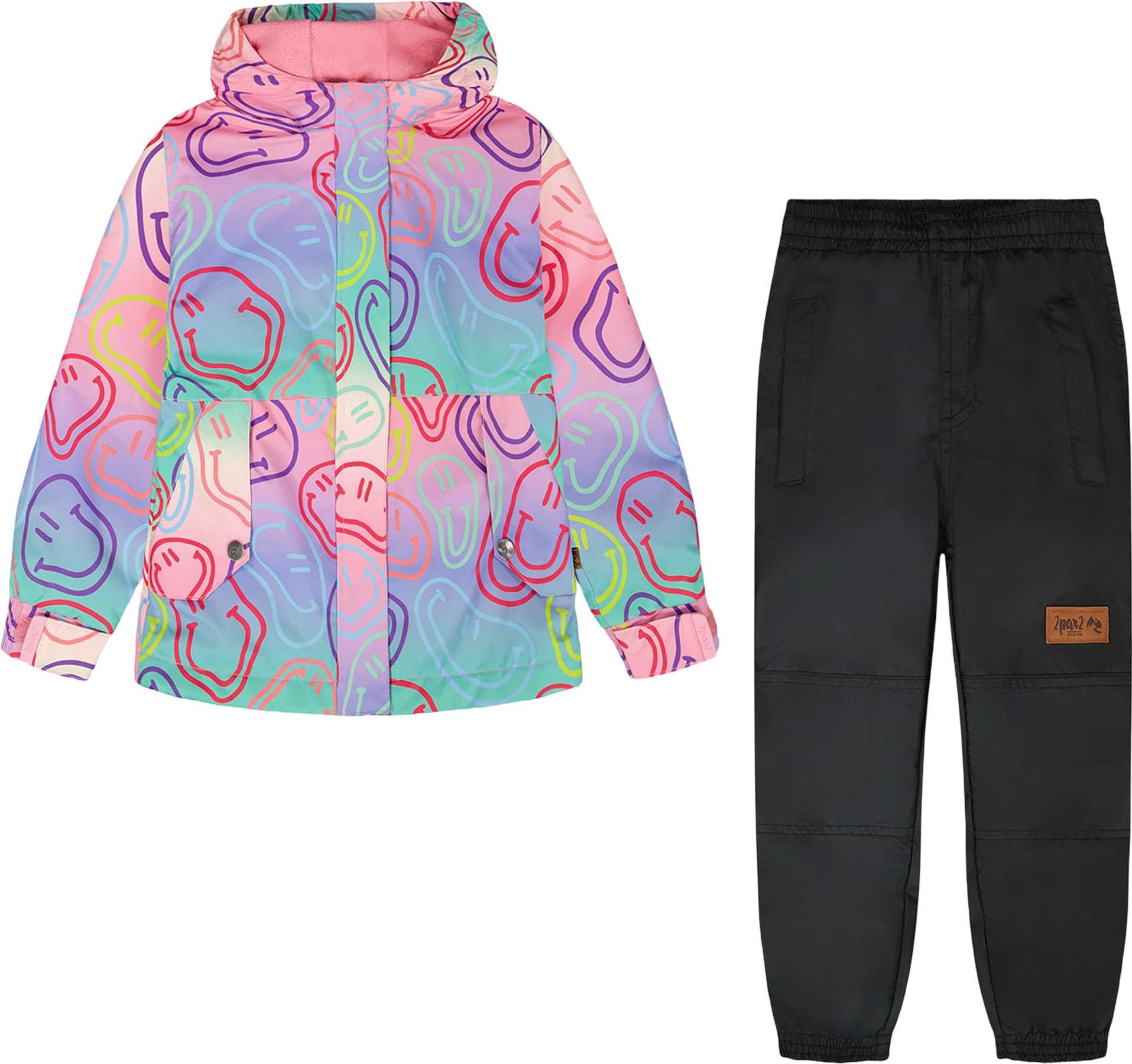 Product image for Two-Piece Printed Mid-Season Outerwear Set - Little Girl