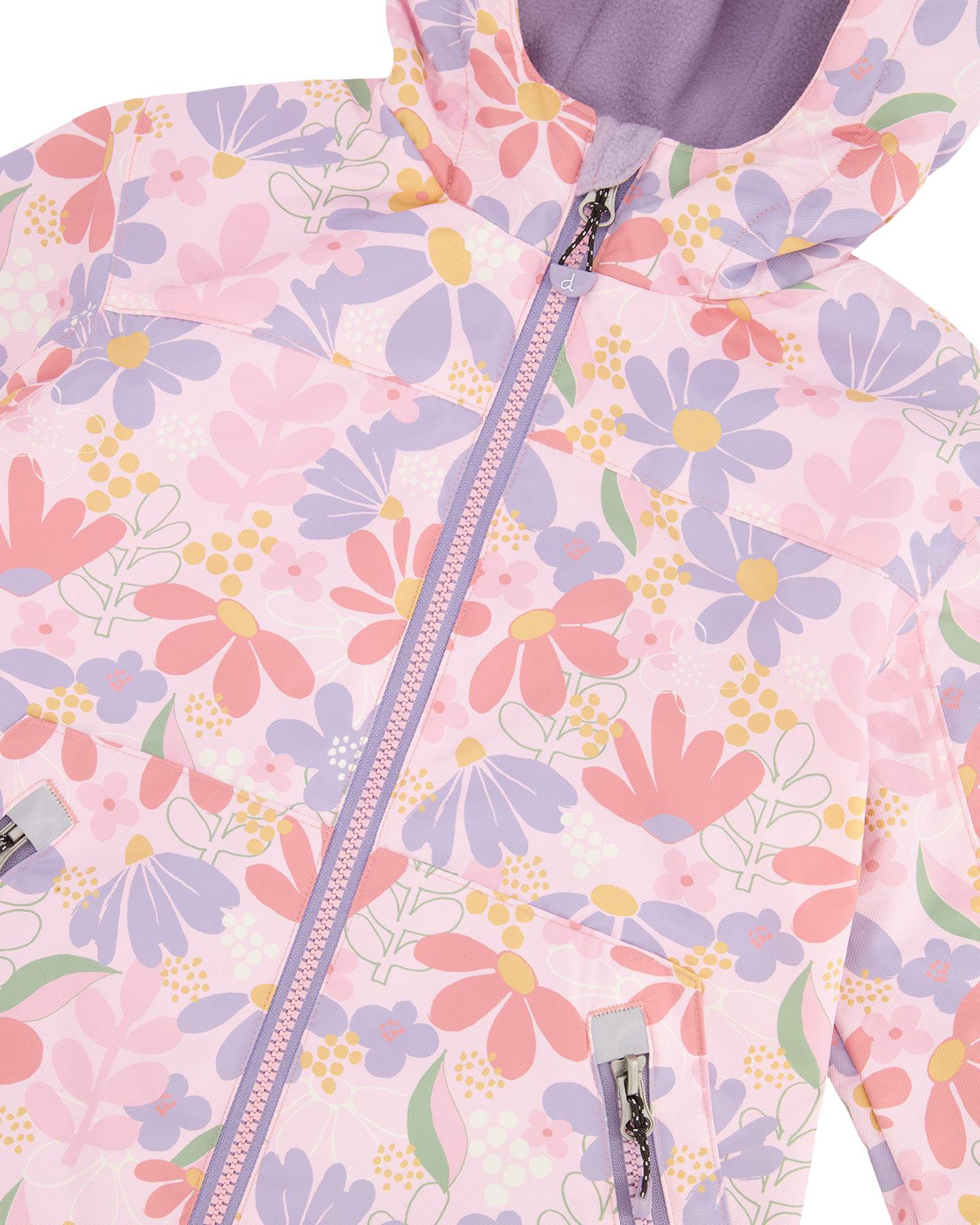 Product gallery image number 3 for product Printed Two-Piece Mid-Season Outerwear Set - Baby Girl