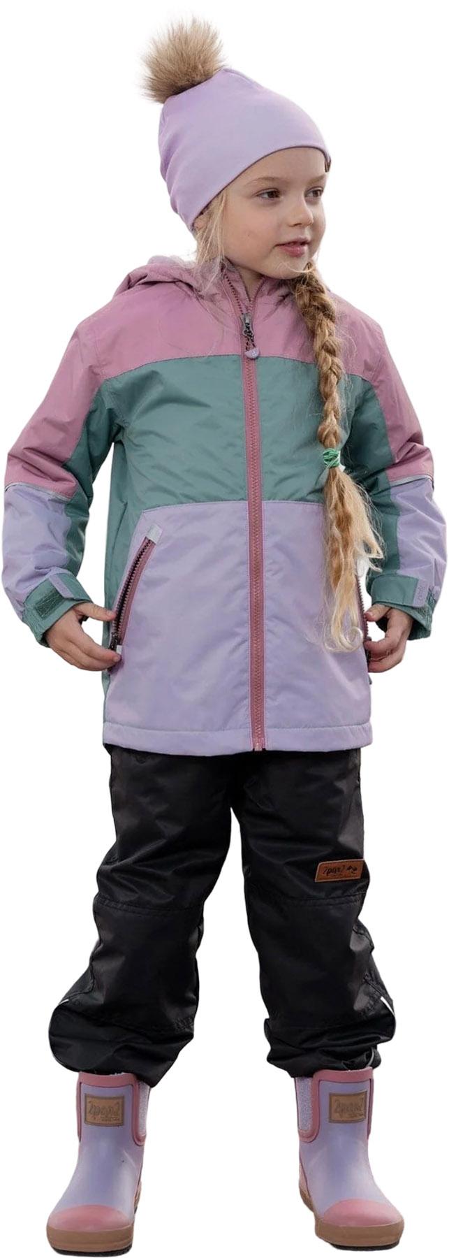 Numéro de l'image de la galerie de produits 5 pour le produit Ensemble d'extérieur mi-saison deux pièces bleu imprimé mini fleurs - Grande Fille