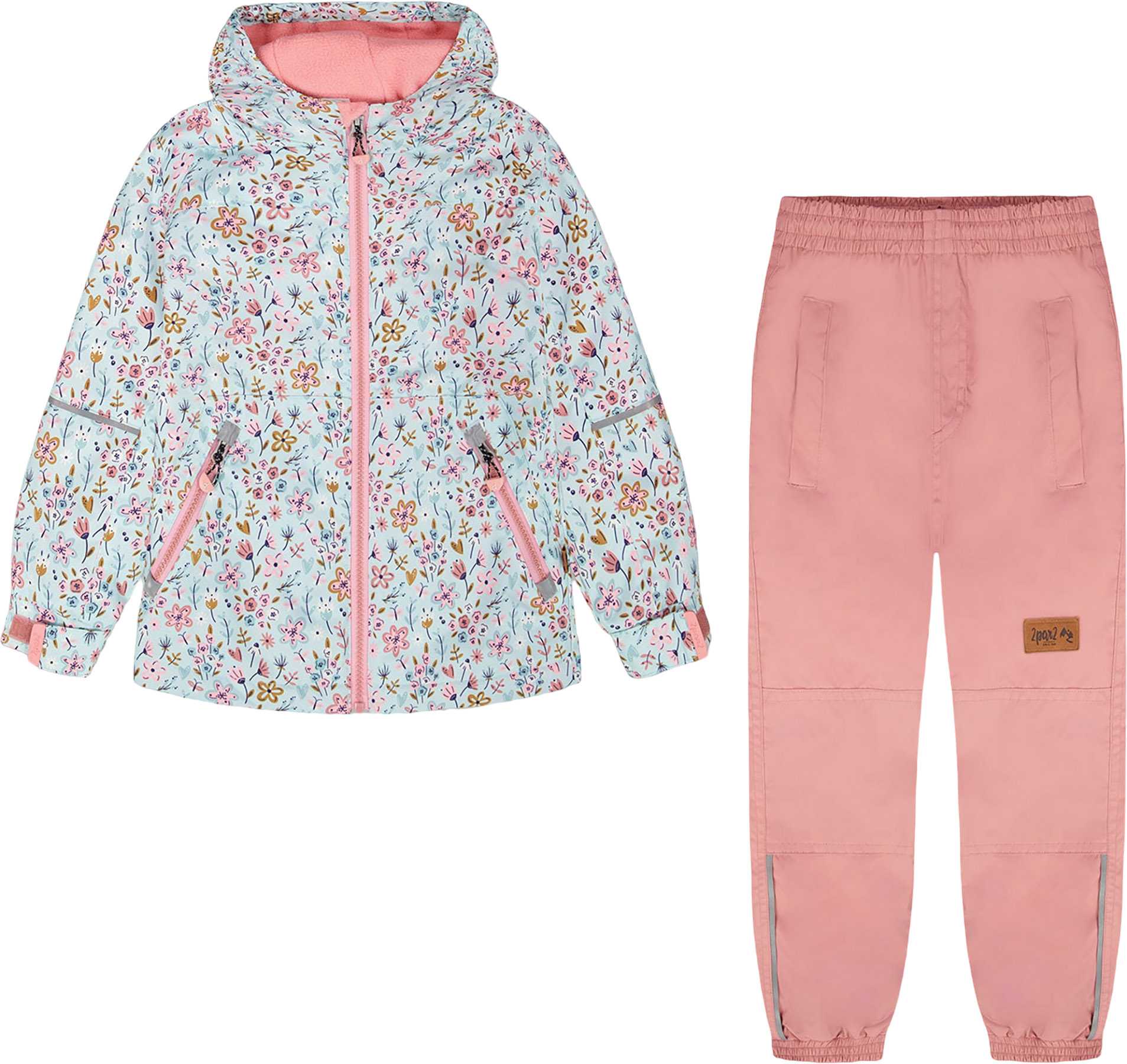 Blue Mini Flower Print